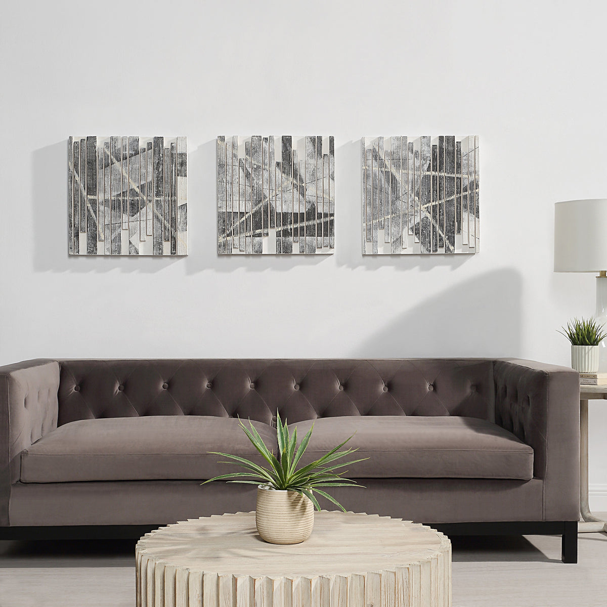 Lyon 20" Wide Wall Decor, White-Wall Art Prints-DECOROLALA