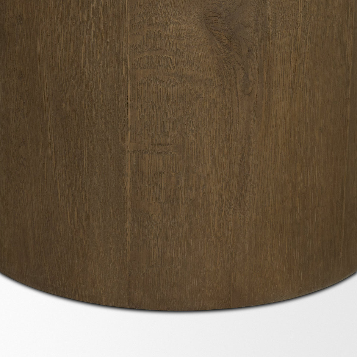 Lyonne 42" Round Pedestal Dining Table | Modern | Brown Wood | Seats 4-Dining Tables-DECOROLALA