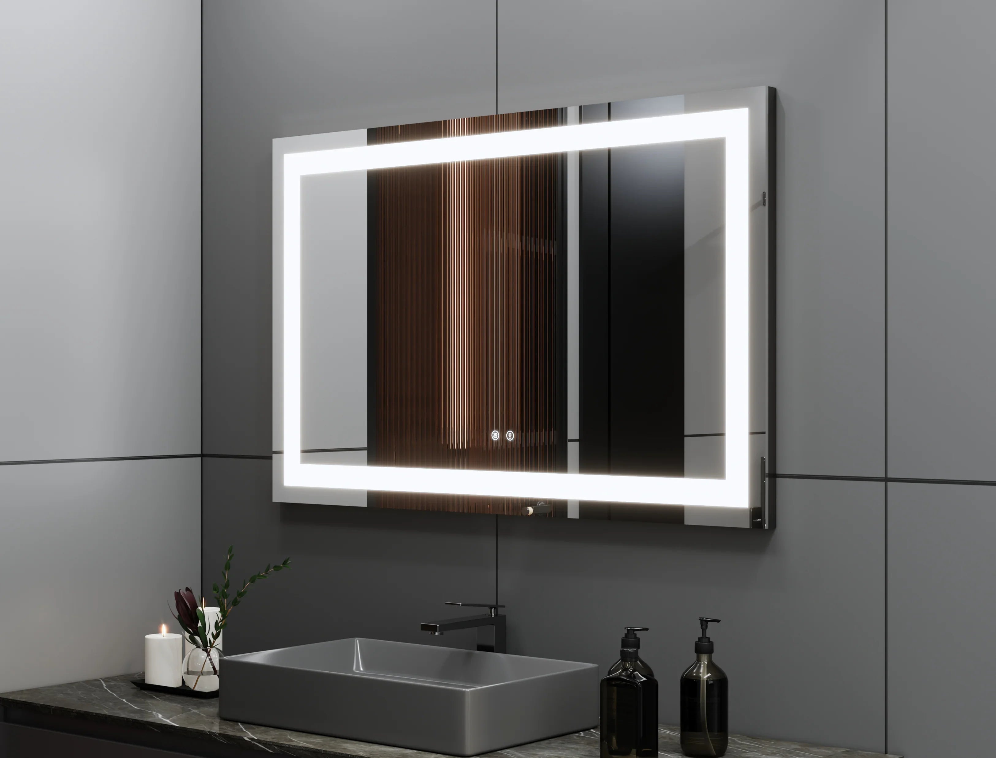 40" LED Mirror : Aura Collection