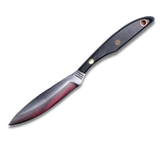 Trout and Bird Knife Carbon Steel Blade - Black Micarta handle  | M2C-0
