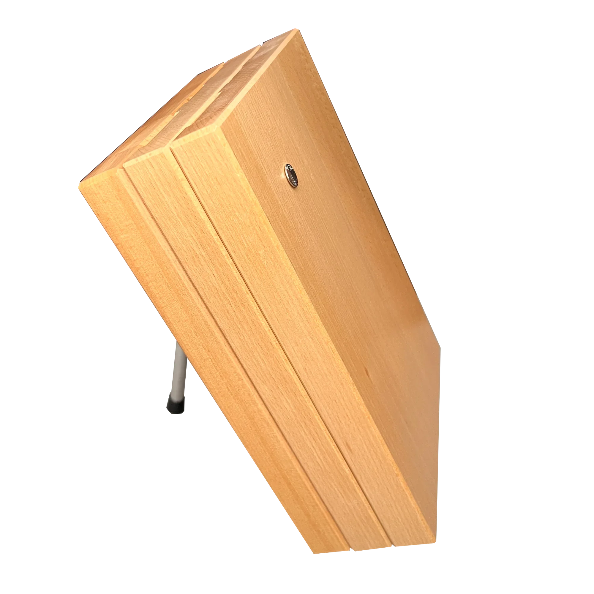Knife Block Holder - Milly Beech Wood - (Knife not included)-0