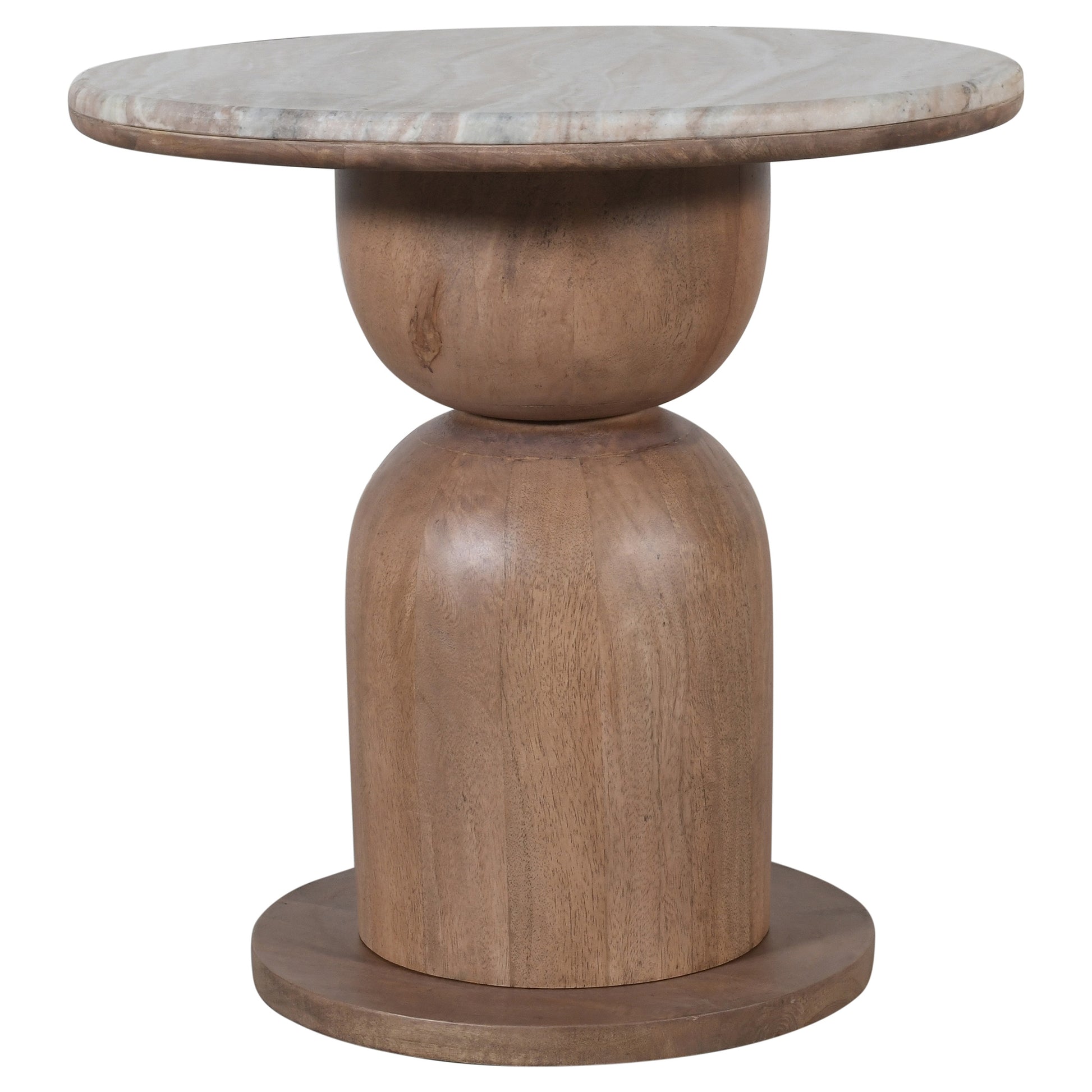 MARTINA-ACCENT TABLE-WALNUT-DECOROLALA