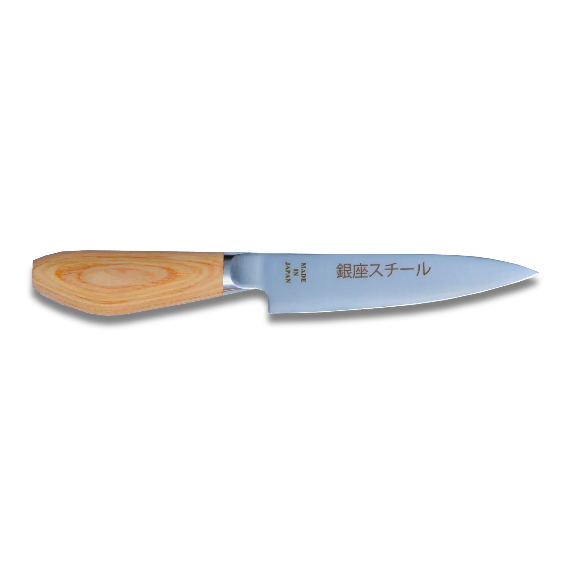 MATSUE 130 | MV Stainless Steel Petty Knife 130mm/Natural Wood Handle-Petty Knife-DECOROLALA