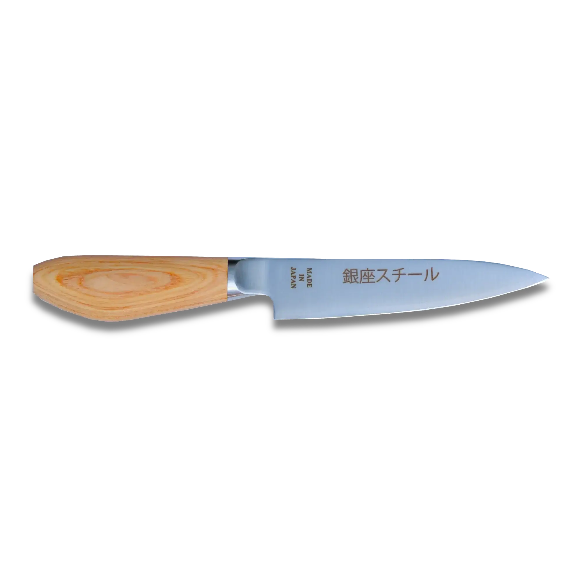 MATSUE 130 | MV Stainless Steel Petty Knife 130mm/Natural Wood Handle-Petty Knife-DECOROLALA