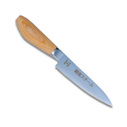 MATSUE 130 | MV Stainless Steel Petty Knife 130mm/Natural Wood Handle-Petty Knife-DECOROLALA
