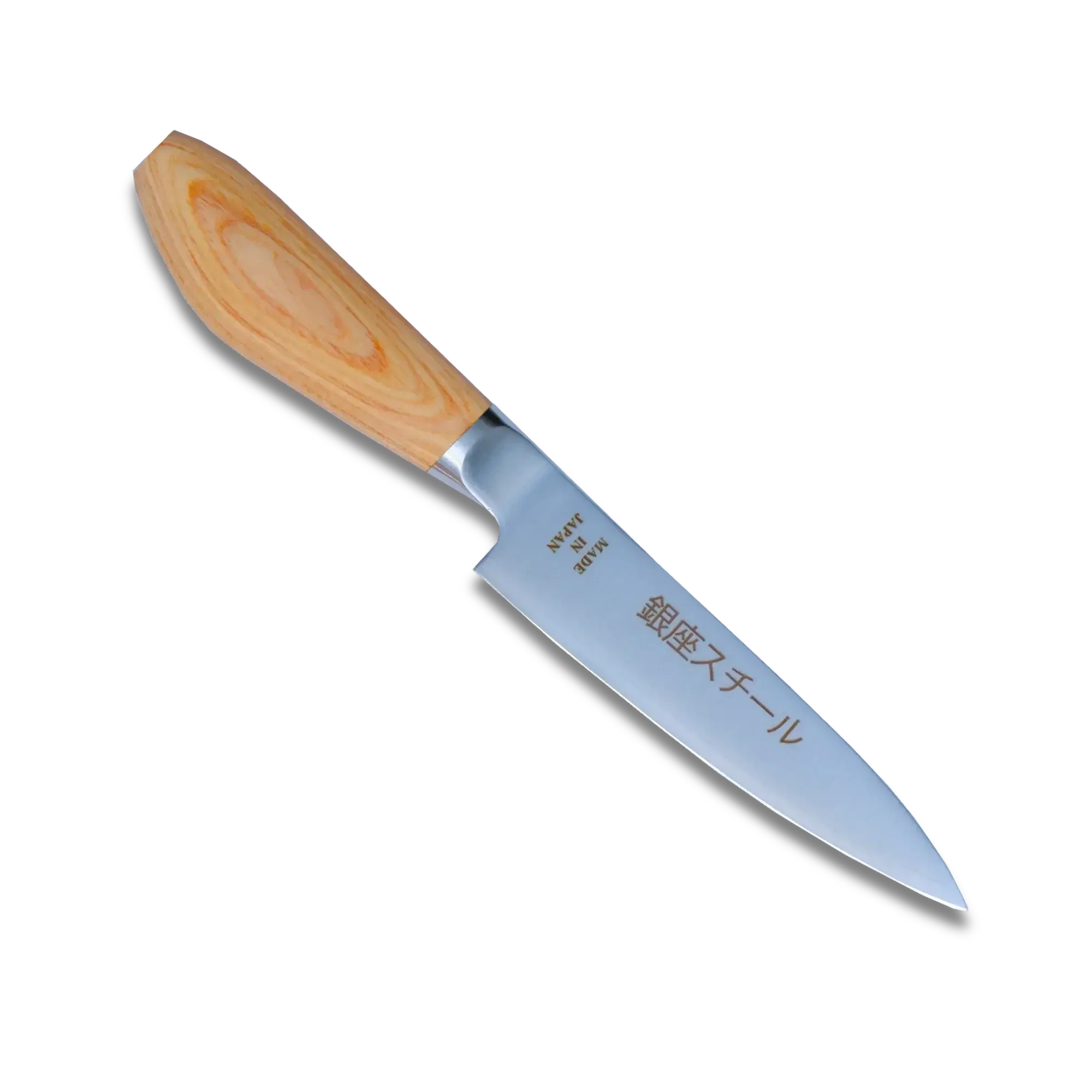 MATSUE 130 | MV Stainless Steel Petty Knife 130mm/Natural Wood Handle-Petty Knife-DECOROLALA