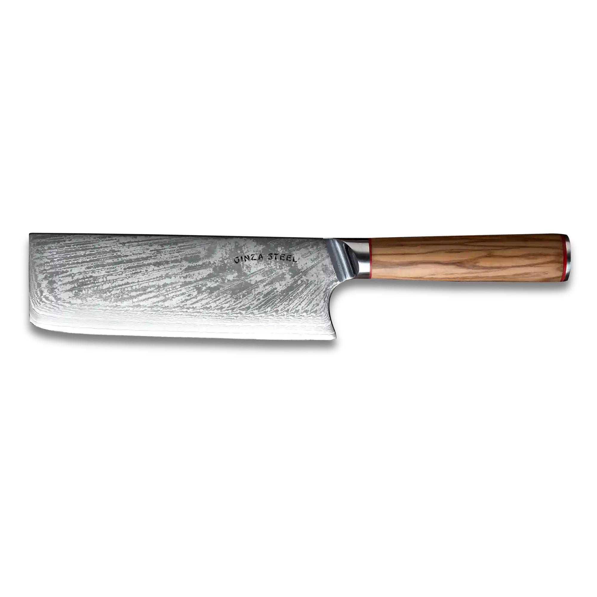 MIA X Damascus Cleaver Knife 7" AUS10 Steel-Cleaver Knife-DECOROLALA