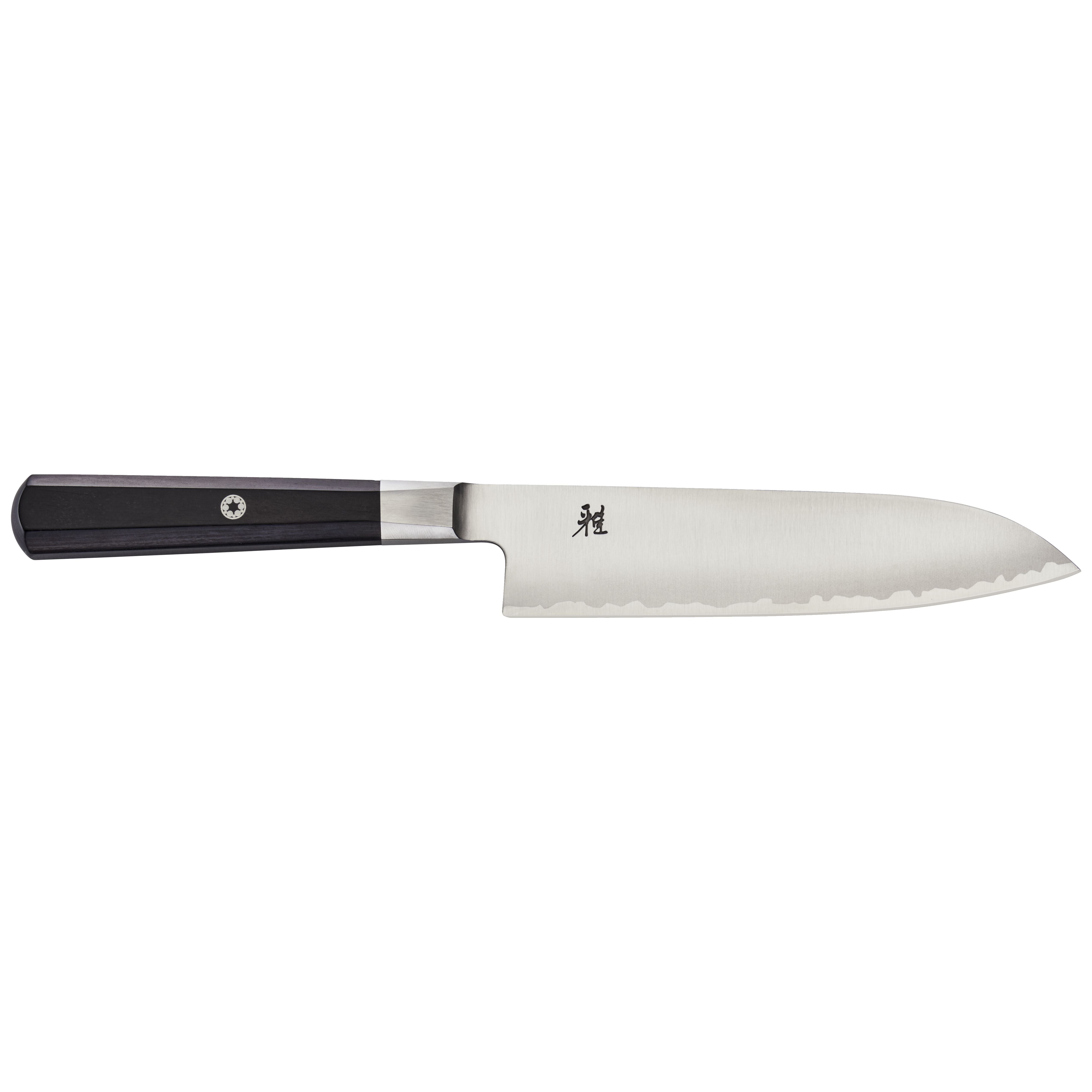 MIYABI 4000 FC 7 Piece Knife Block Set, Brown-DECOROLALA