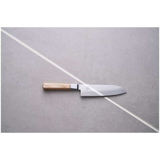MIYABI 4000FC Santoku Knife 7" Beige-Santoku knife-DECOROLALA