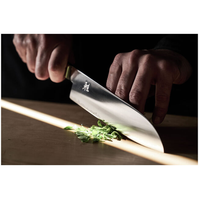 MIYABI 4000FC Santoku Knife 7" Beige-Santoku knife-DECOROLALA