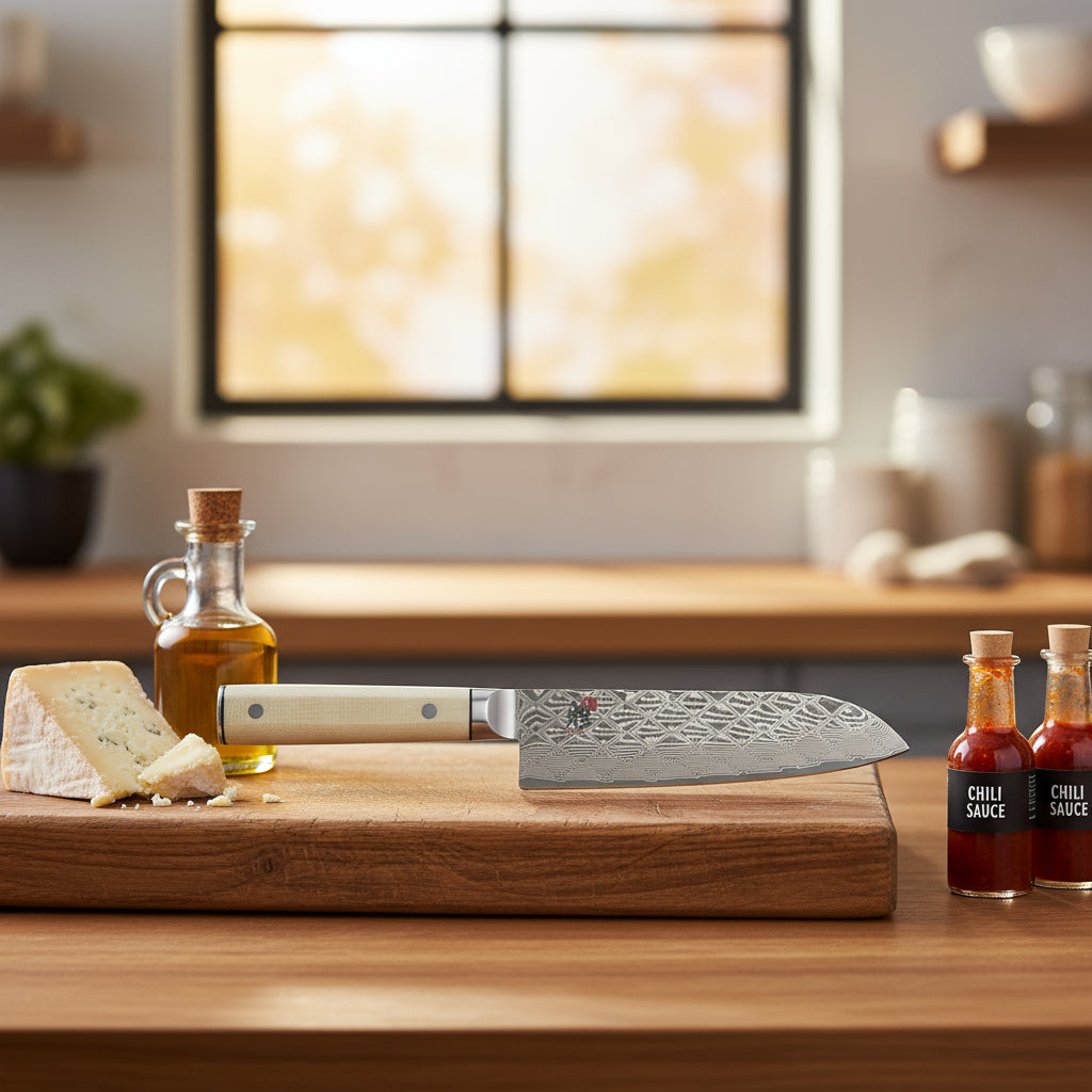 MIYABI 4500 FCD 7 inch Santoku knife | Japan-Kitchen Knives-DECOROLALA
