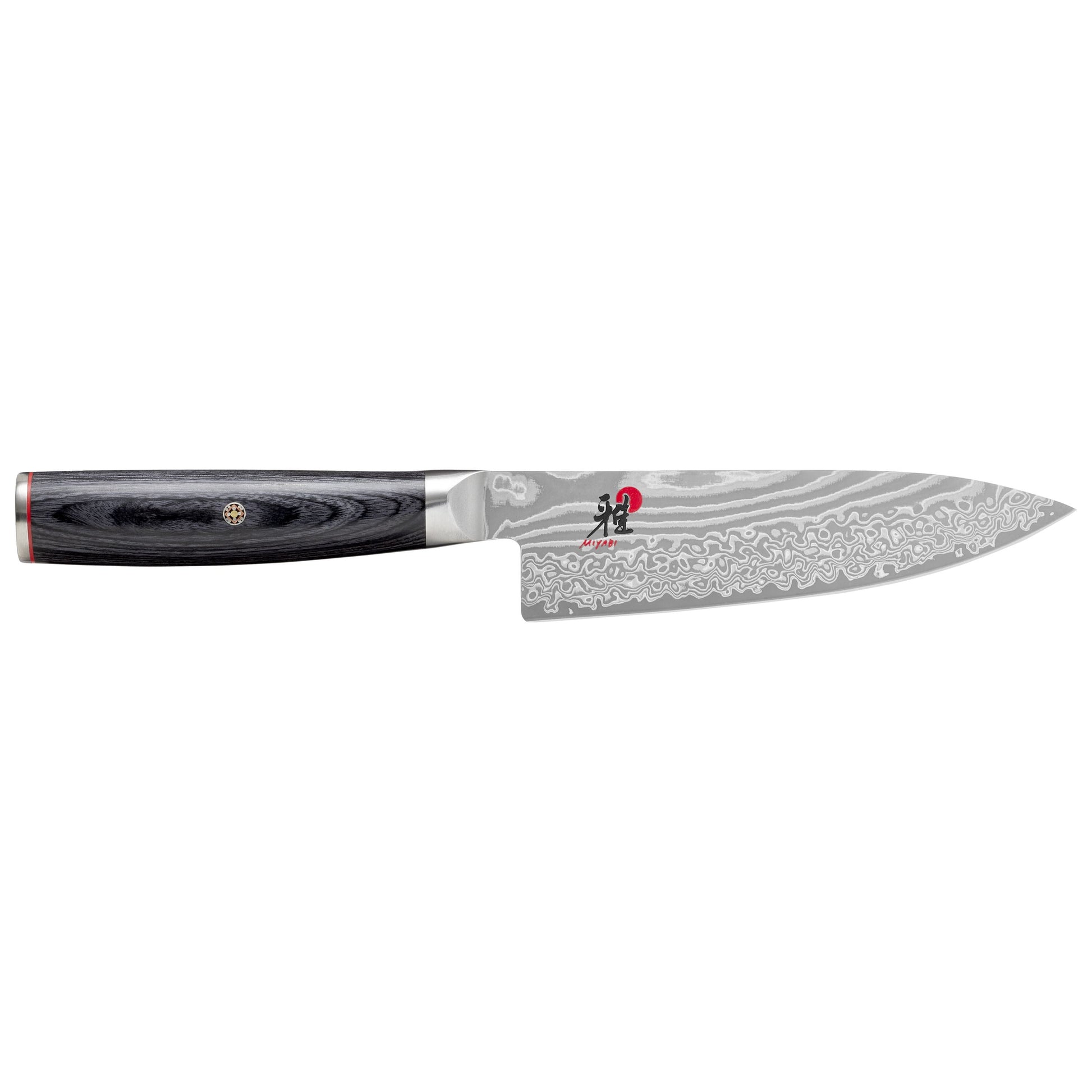 MIYABI 5000 FC-D 6 inch Gyutoh, Black-Chef Knife-DECOROLALA