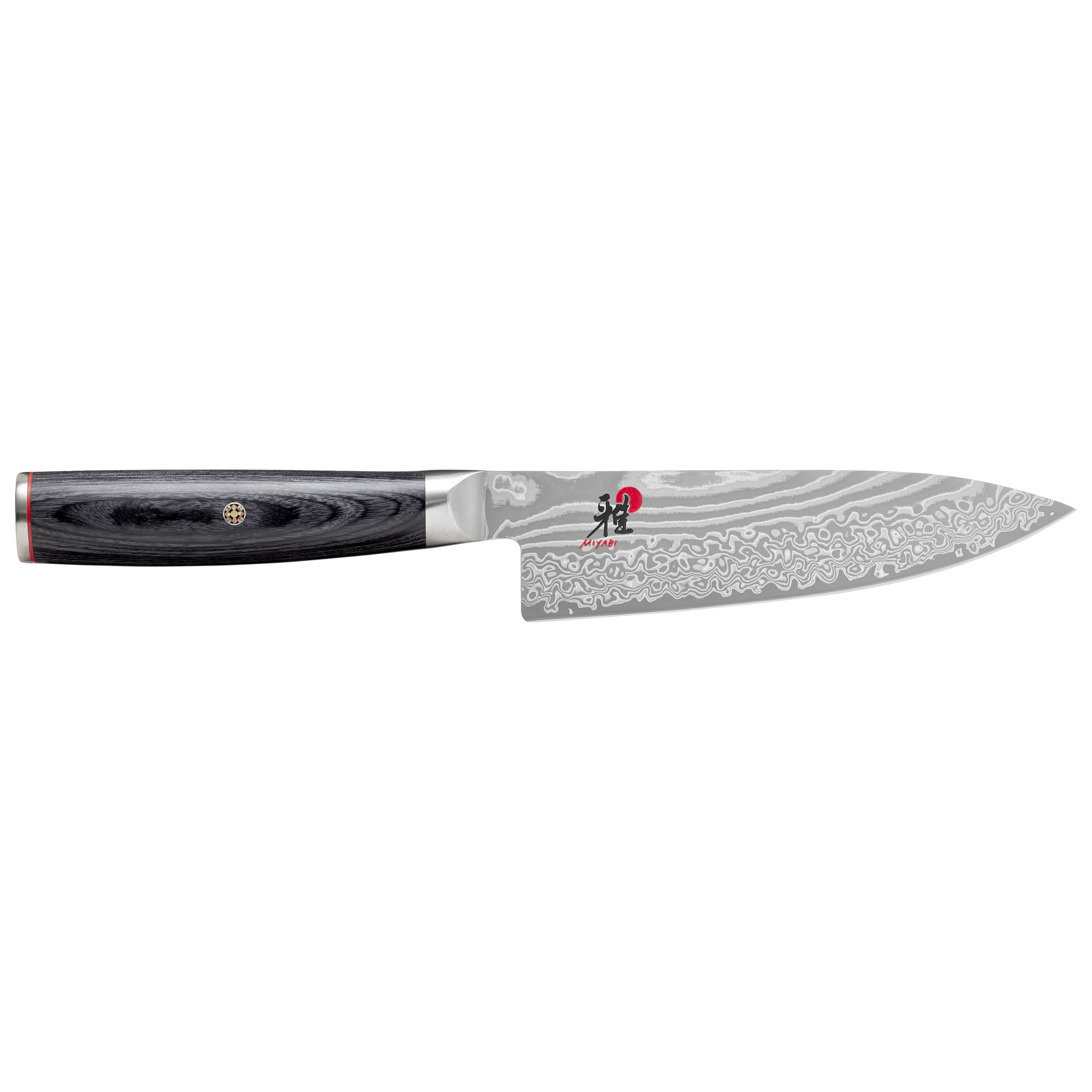 MIYABI 5000 FC-D 6 inch Gyutoh, Black-Chef Knife-DECOROLALA