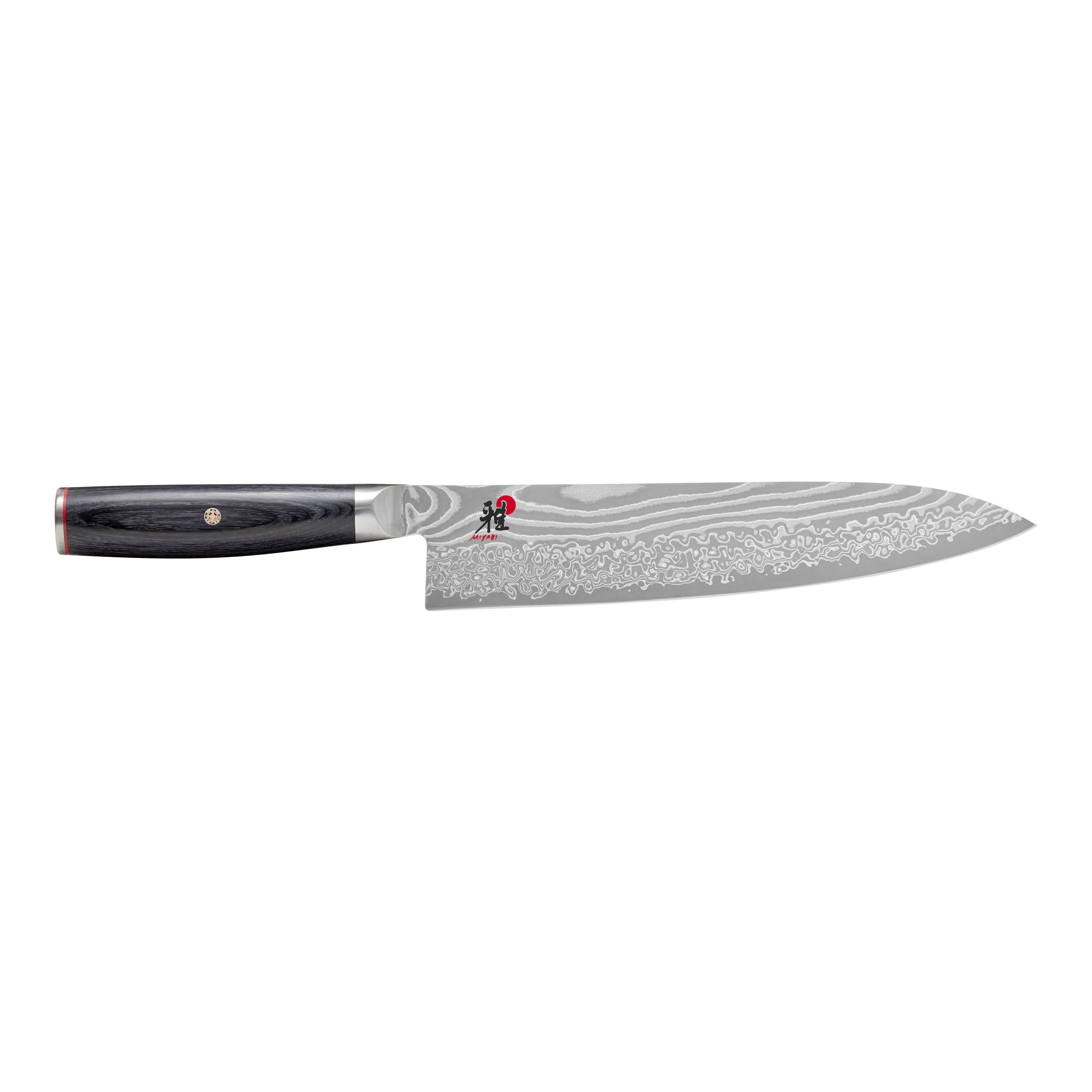 MIYABI 5000 FC-D 9.5 inch Gyutoh, Black-Chef Knife-DECOROLALA
