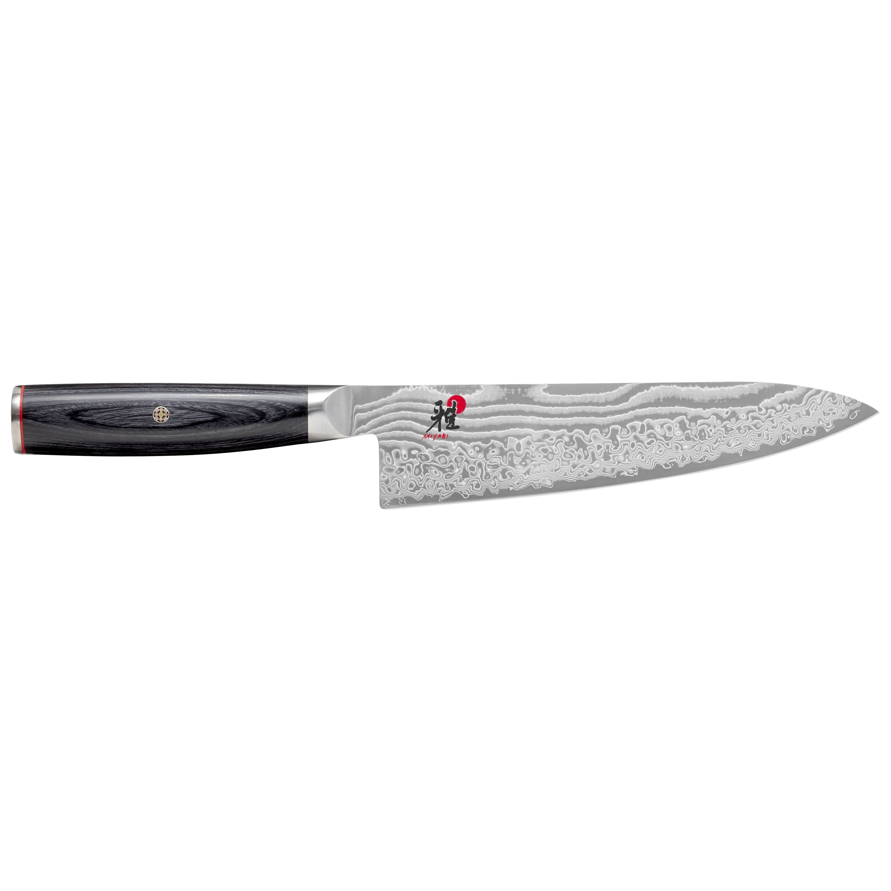 MIYABI 5000 FC-D Gyutoh 20cm Black-Chef Knife-DECOROLALA