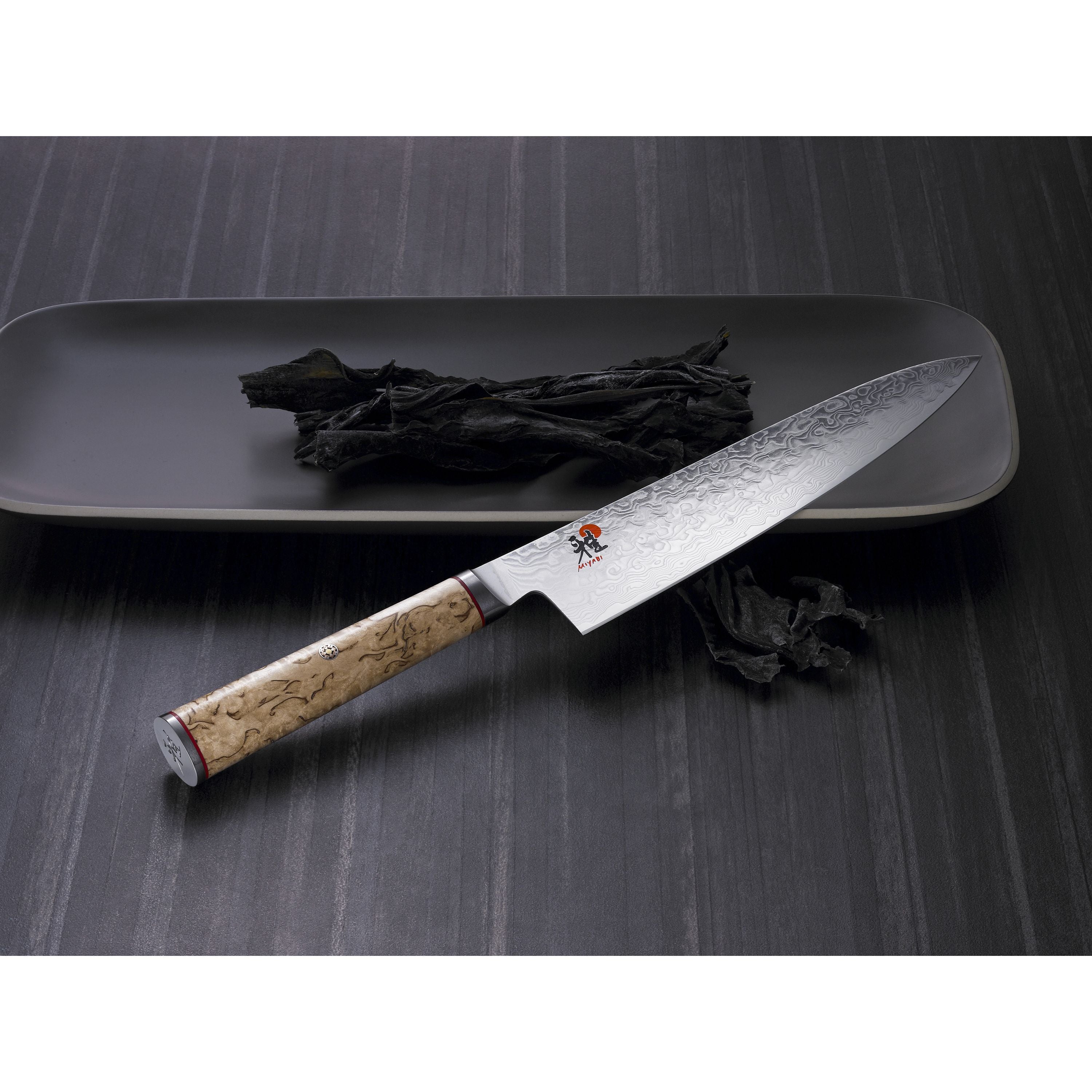 MIYABI 5000 MCD 2 Piece Knife Set, Brown-Knife Set-DECOROLALA