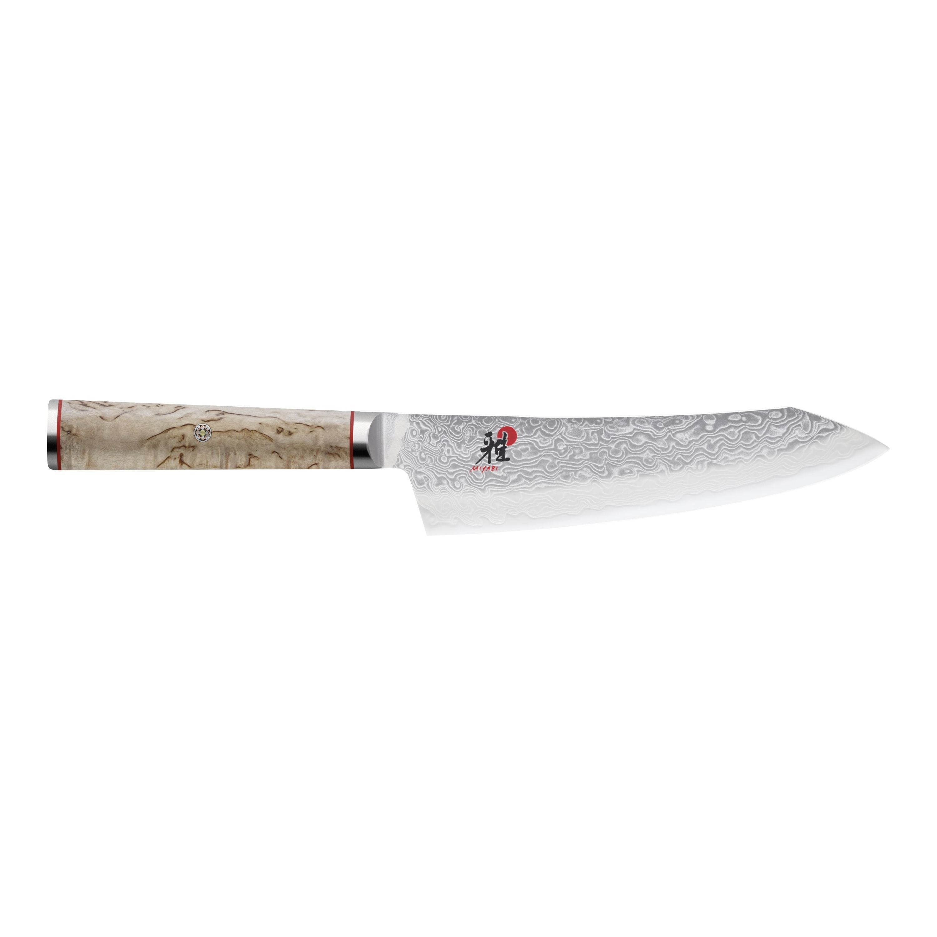MIYABI 5000 MCD 7 inch Rocking Santoku, Brown-Santoku Knife-DECOROLALA