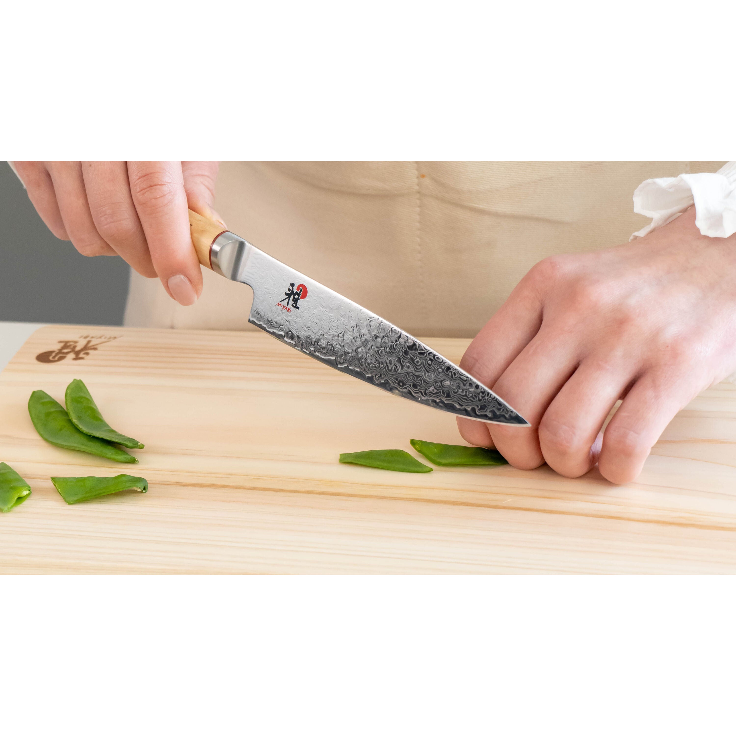 MIYABI 5000 MCD Shotoh 5" Brown Handle-Utility Knife-DECOROLALA