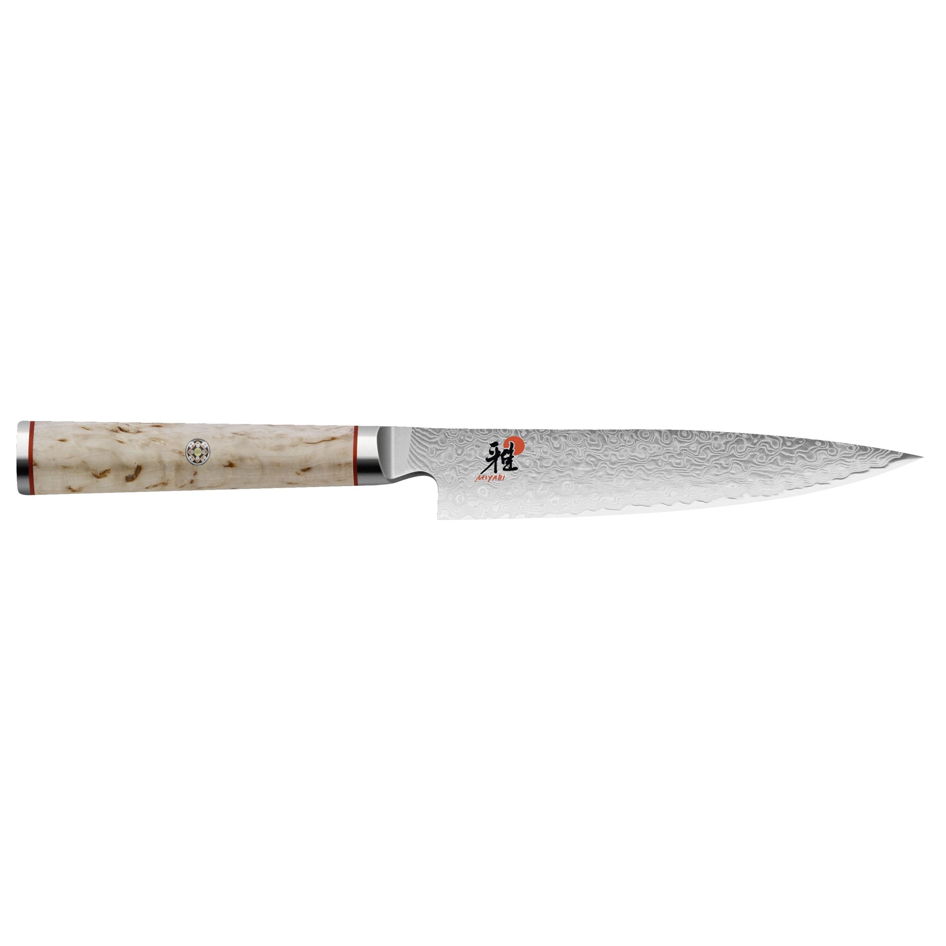 MIYABI 5000 MCD Shotoh 5" Brown Handle-Utility Knife-DECOROLALA