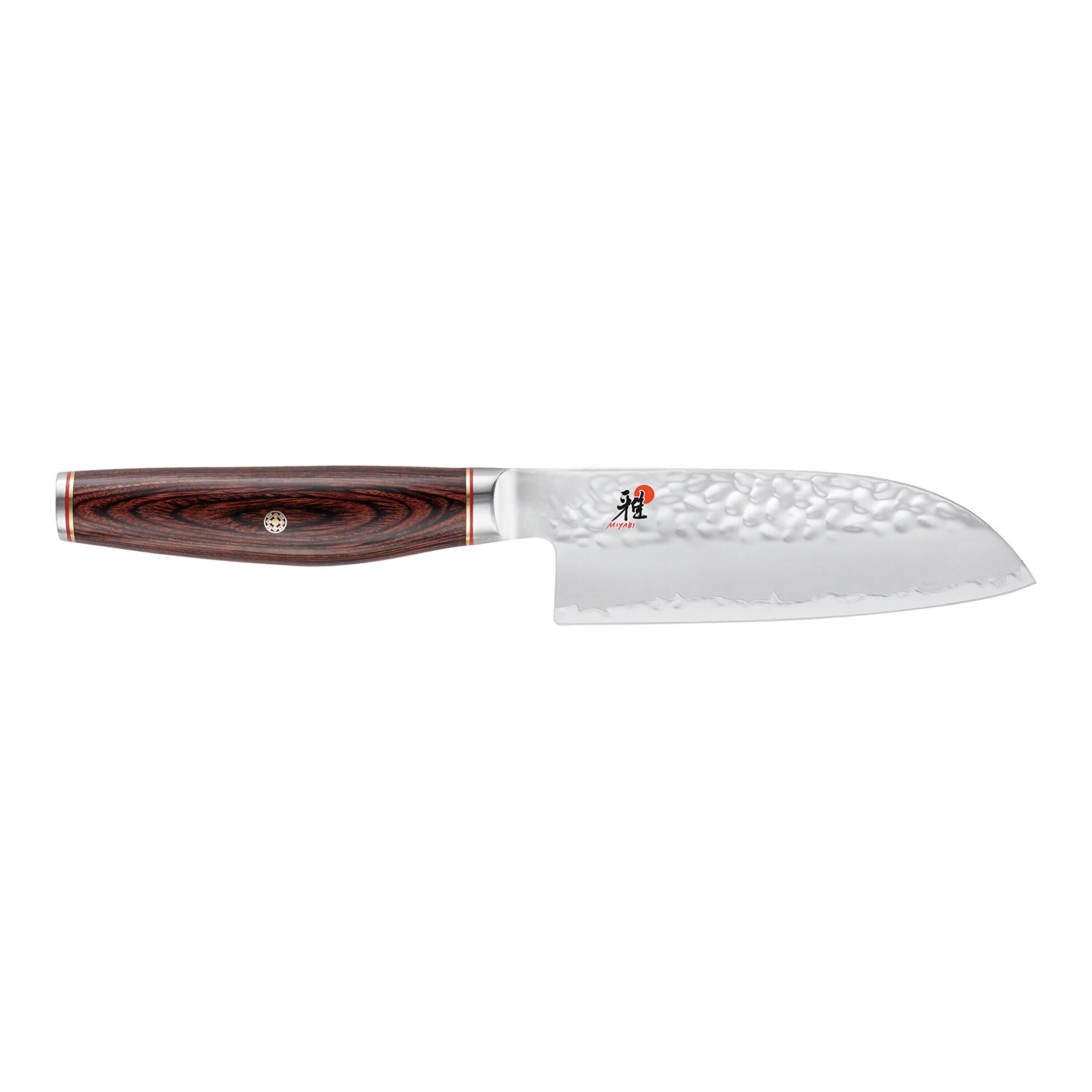 MIYABI 6000 MCT 5.5 inch Santoku, Brown-Santoku Knife-DECOROLALA