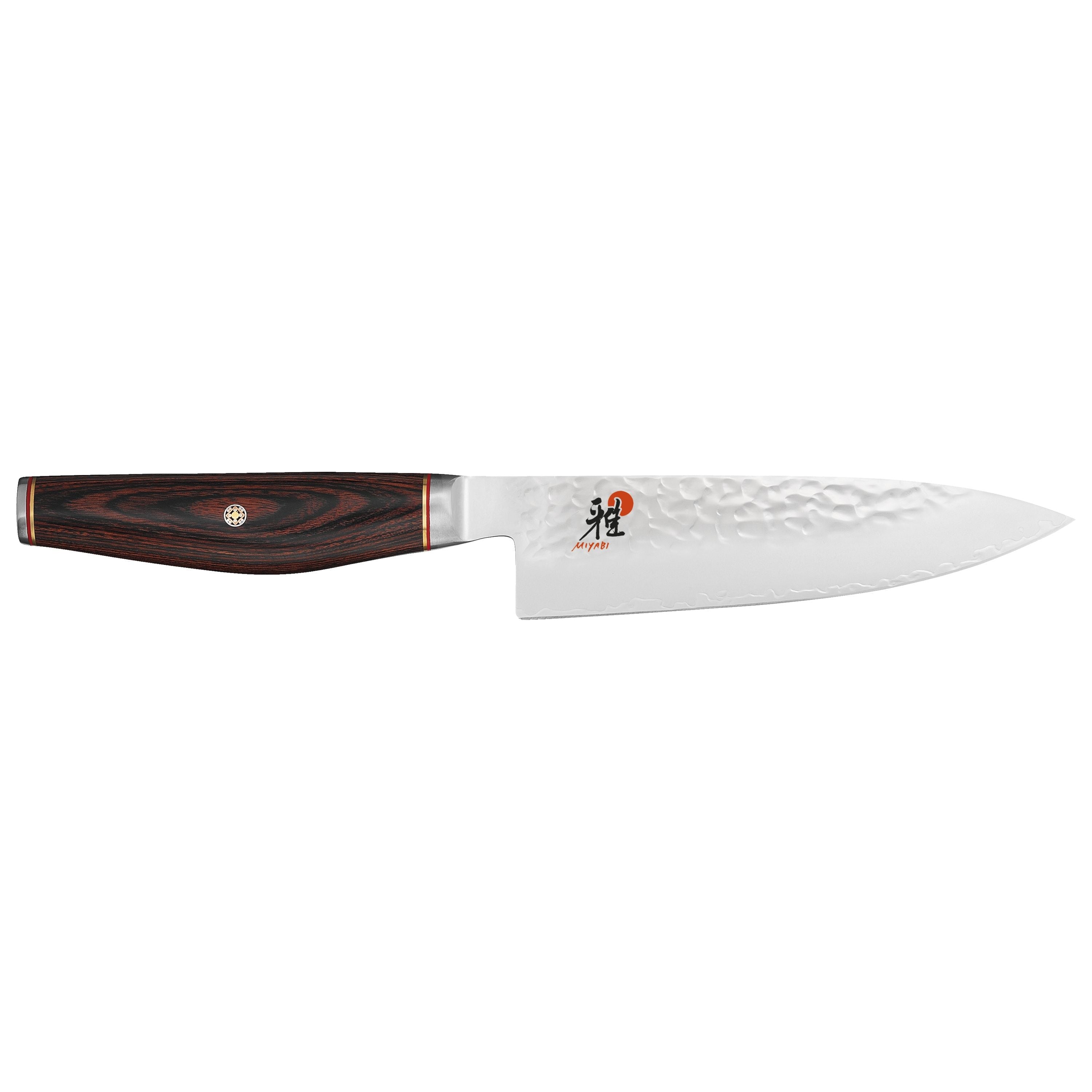 MIYABI 6000 MCT 6 inch Gyutoh, Brown-Chef Knife-DECOROLALA