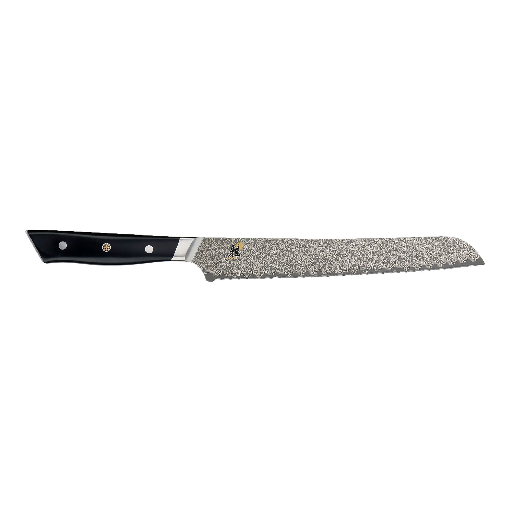MIYABI 800 Hibana Bread Knife 9.5" Damascus-Bread Knife-DECOROLALA