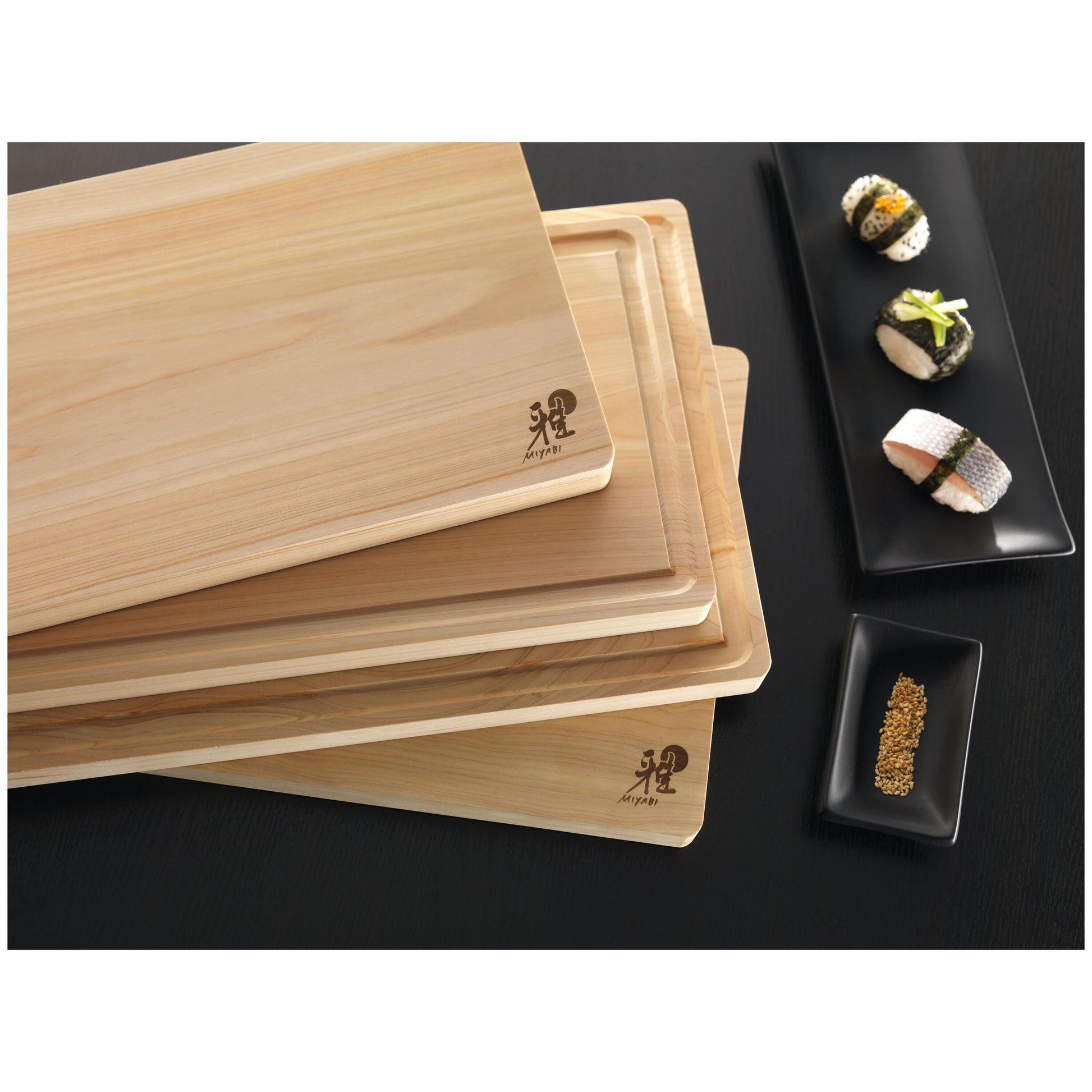 MIYABI Hinoki Cutting Board 35cm x 20cm-Cutting Board-DECOROLALA