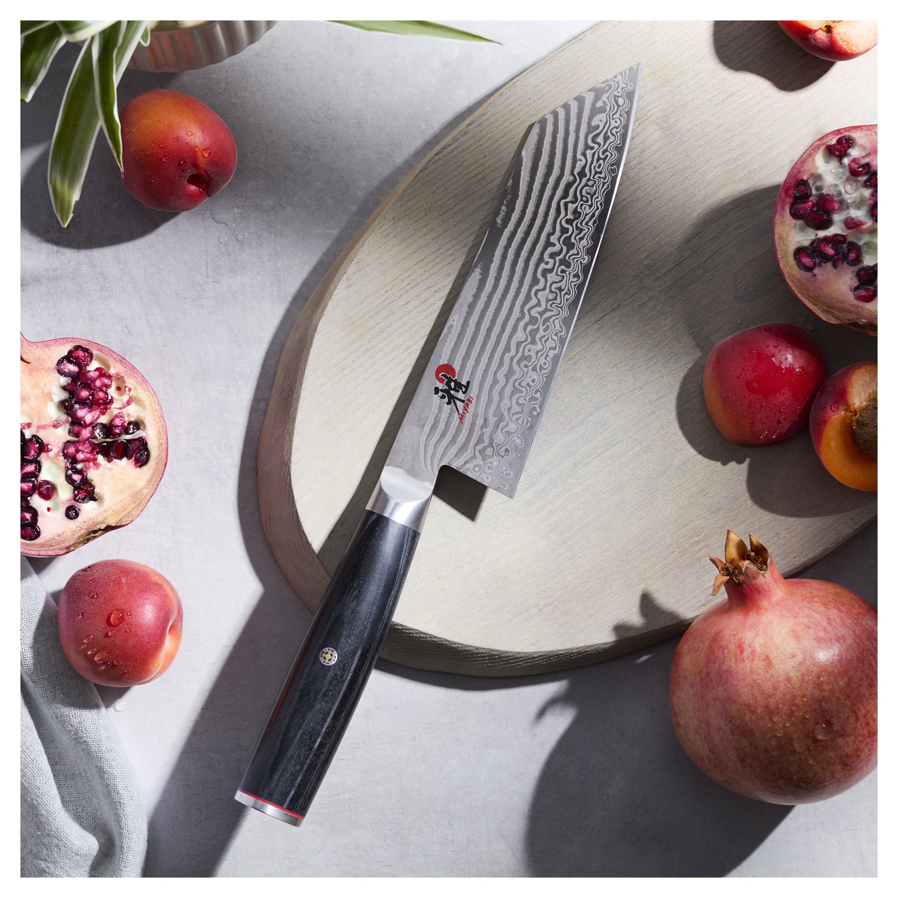 MIYABI KAIZEN II 5000FCD Bunka, 7.00 inch, Black-Bunka Knife-DECOROLALA