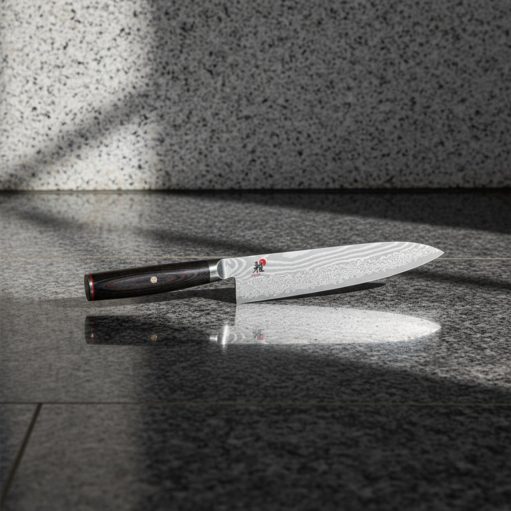 MIYABI Kaizen II 5000FCD 9.5-Inch Gyutoh Knife | Japan, Damascus Steel-GYUTO-DECOROLALA