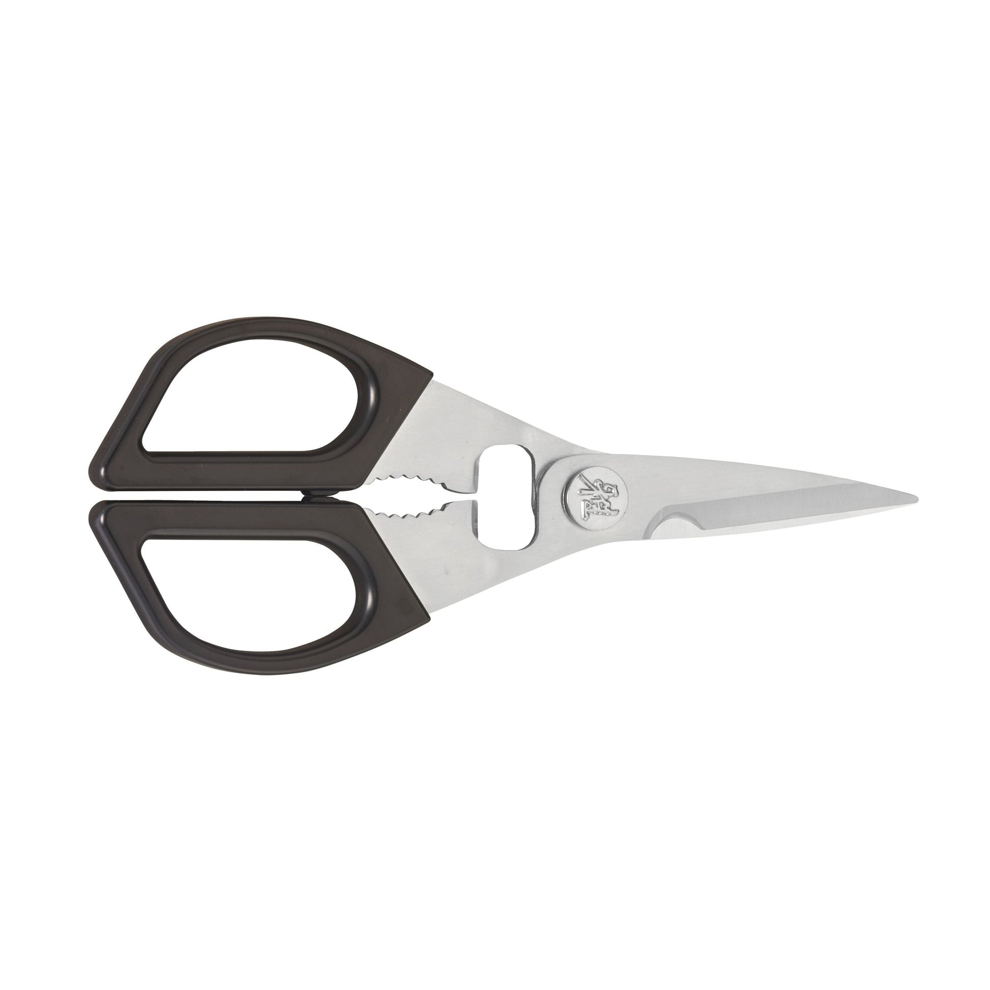 MIYABI Kitchen Shears 22cm Stainless Steel Black-Kitchen Shear-DECOROLALA