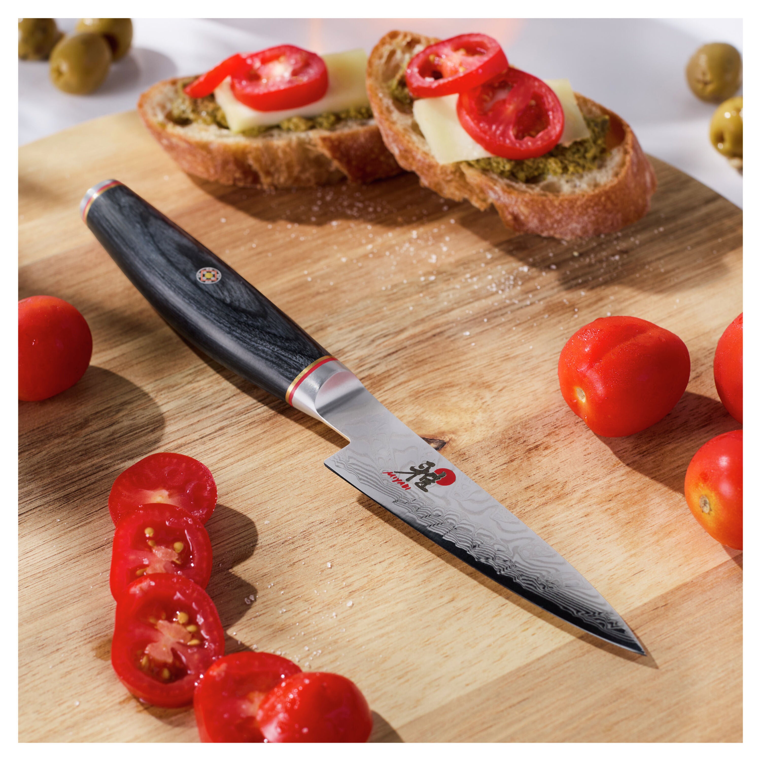 MIYABI TENMEI 3.5 inch, Paring Knife, Black-Pairing Knife-DECOROLALA