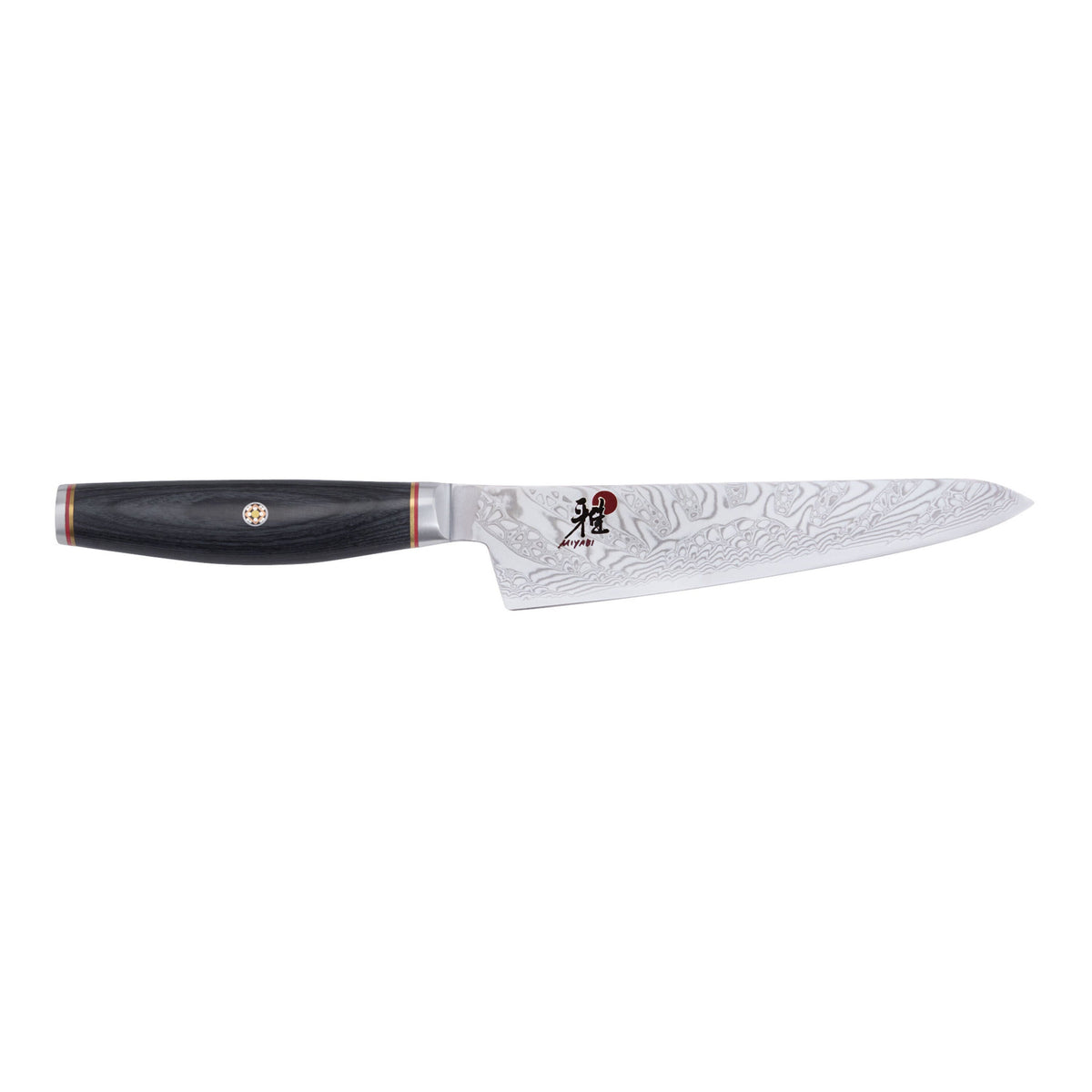 MIYABI TENMEI 5.5 inch, Chef's Knife Compact, Black-Chef's Knives-DECOROLALA