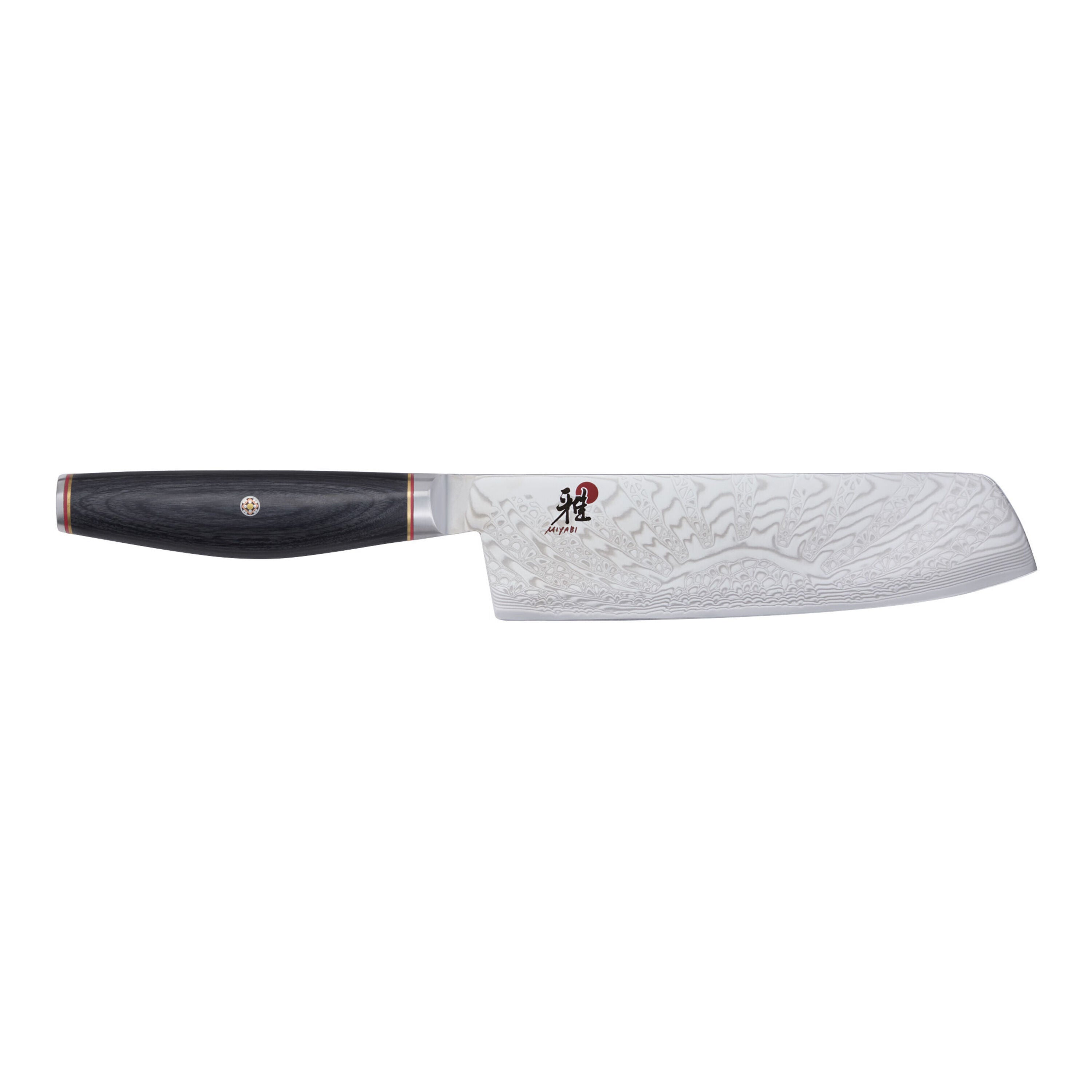MIYABI TENMEI 7 inch, Nakiri, Black-Knife-DECOROLALA