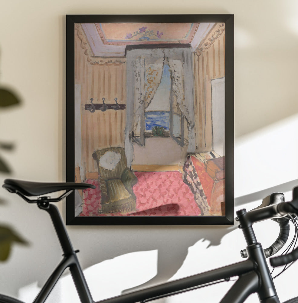 Ma Chambre Au Beau Rivage Canvas Print-canvas prints-DECOROLALA