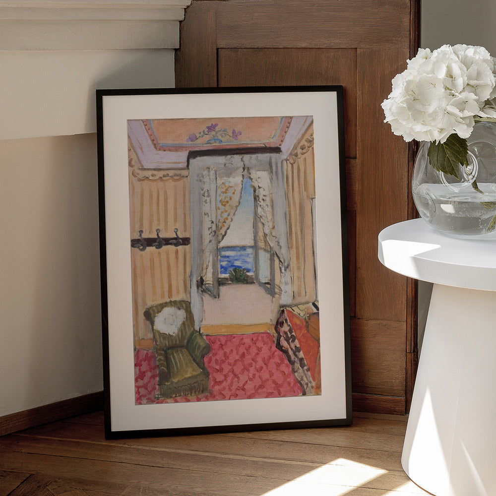 Ma Chambre Au Beau Rivage Canvas Print-canvas prints-DECOROLALA
