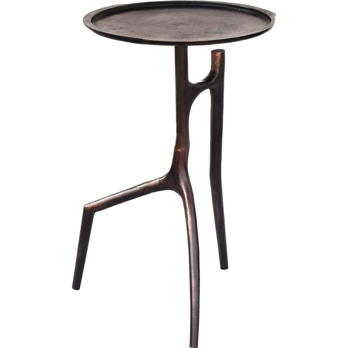 Maadi Indoor Aluminum Table, Bronze-Table-DECOROLALA