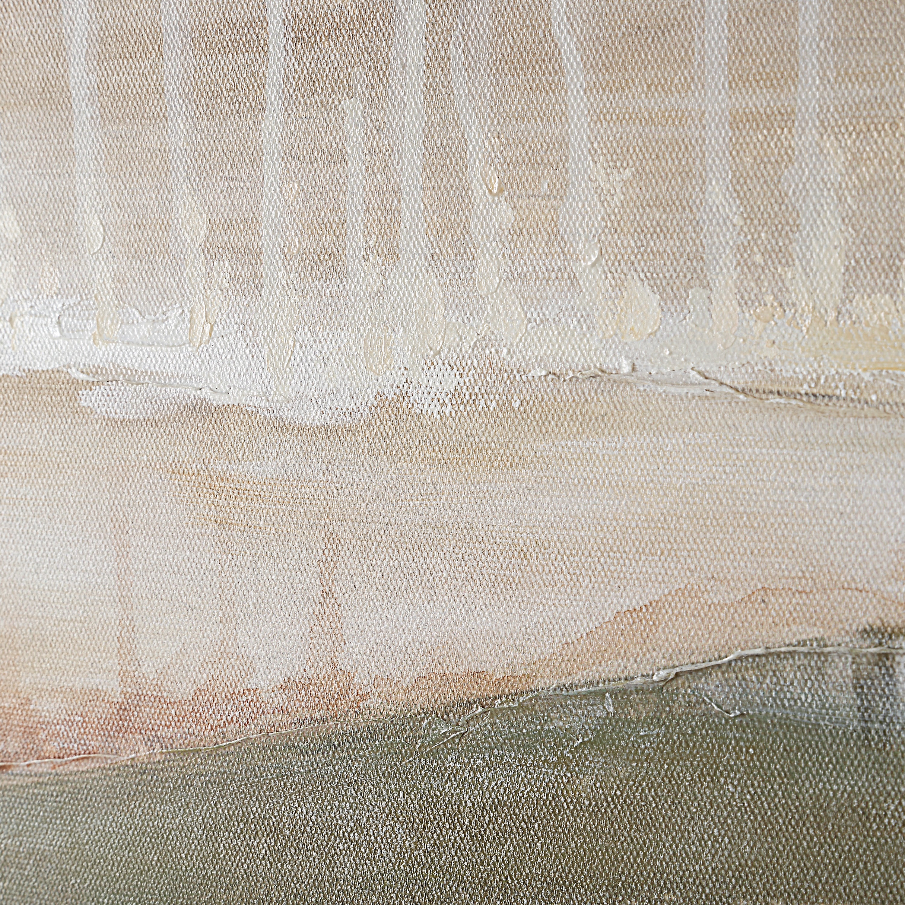 Mackay 40" H x 50" W Canvas Art, White-Canvas Art-DECOROLALA