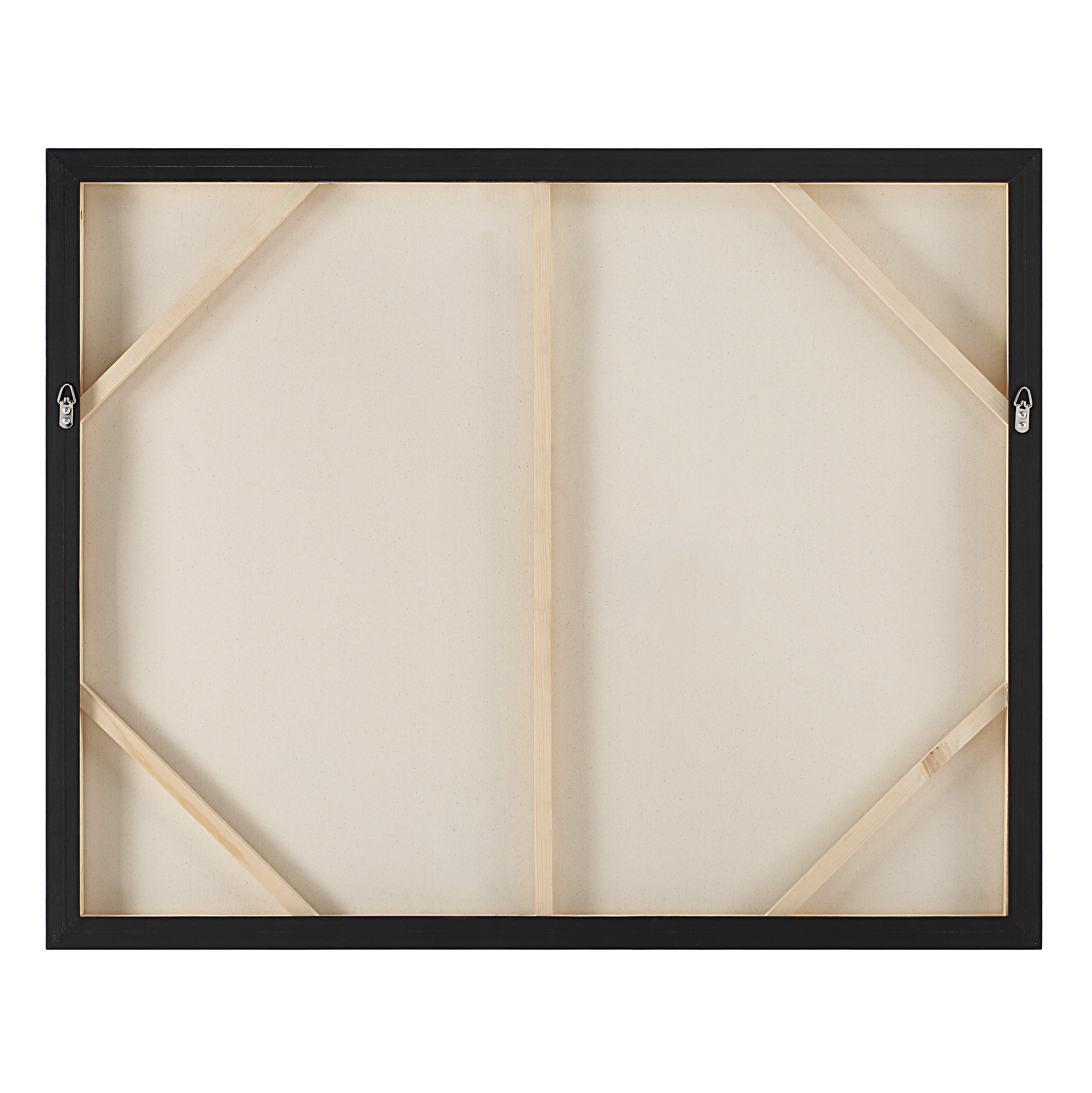 Mackay 40" H x 50" W Canvas Art, White-Canvas Art-DECOROLALA