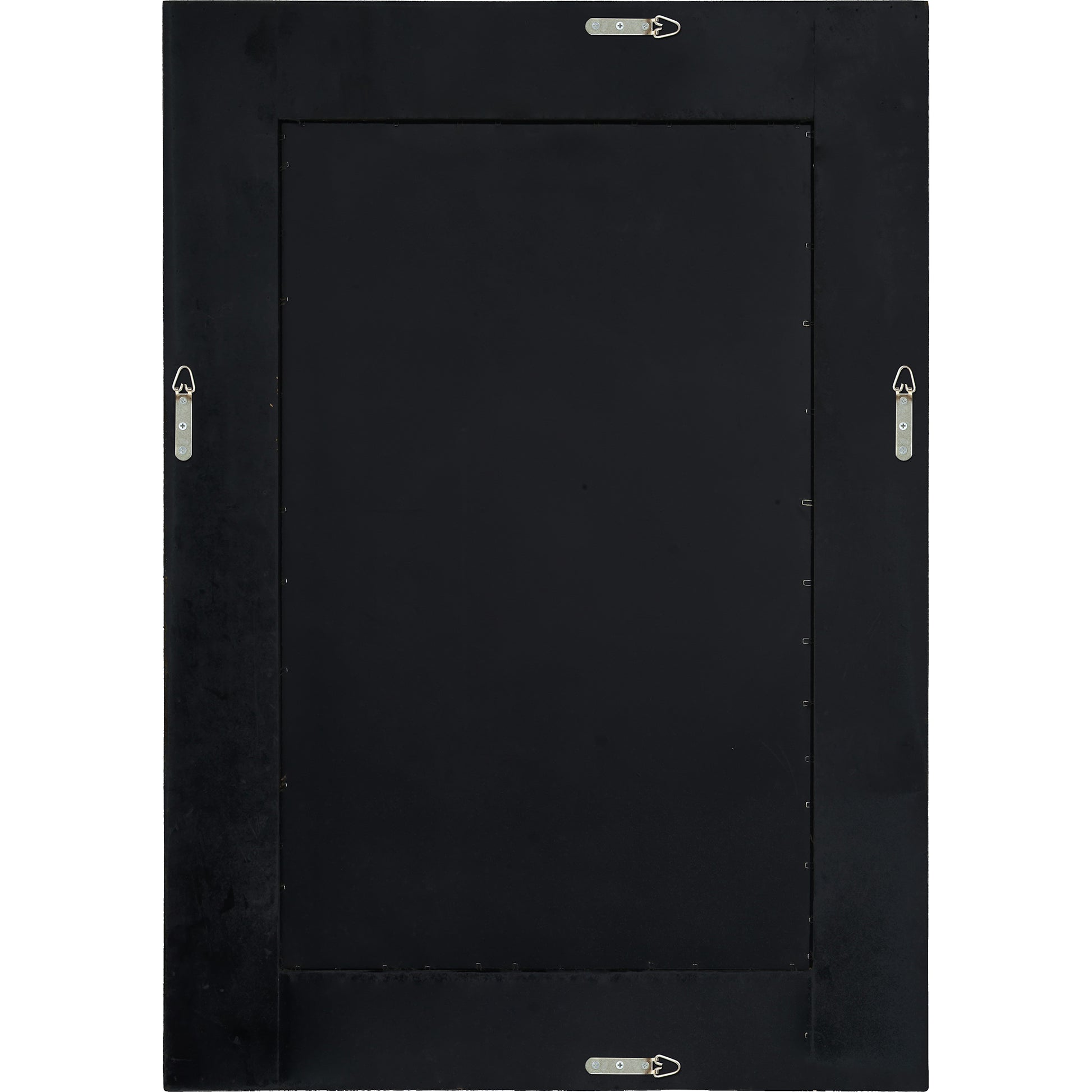 Madden 42" Tall Rectangle Wall Mirror, Brown-Mirror-DECOROLALA