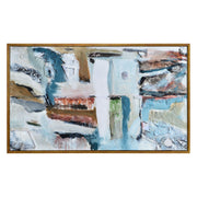 Madsen 50" Wide Canvas Art, Blue-Canvas Prints-DECOROLALA