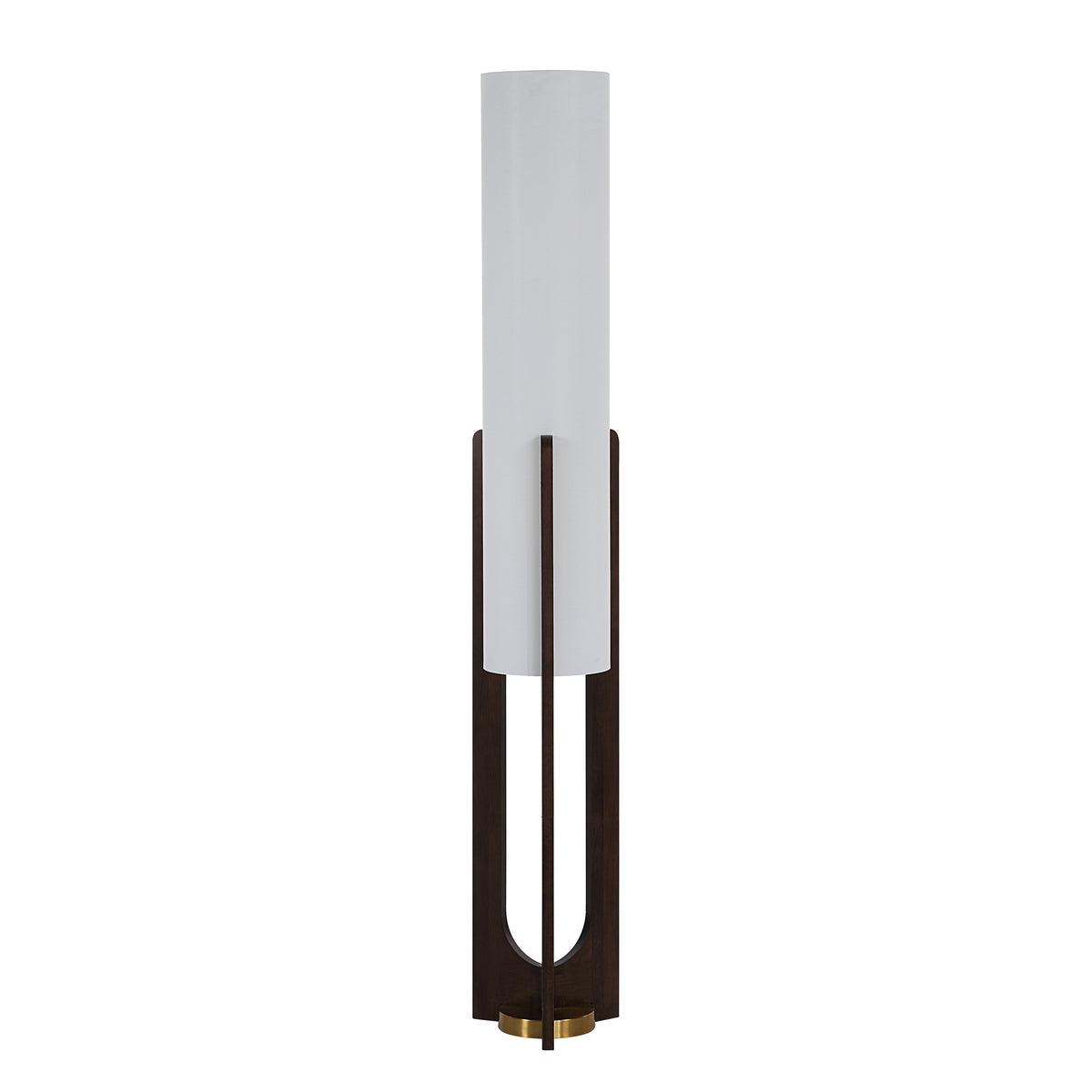 Mael 63.13" Floor Lamp Walnut Warm Gold-Floor Lamps-DECOROLALA