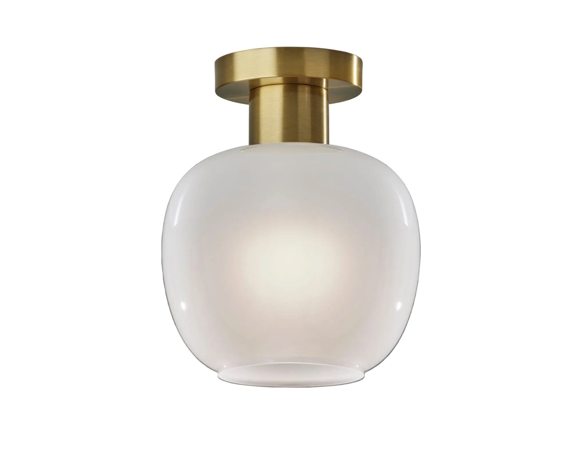 Magnolia 3945-21 Flush Mount Light - Brass 9"-Lighting-DECOROLALA