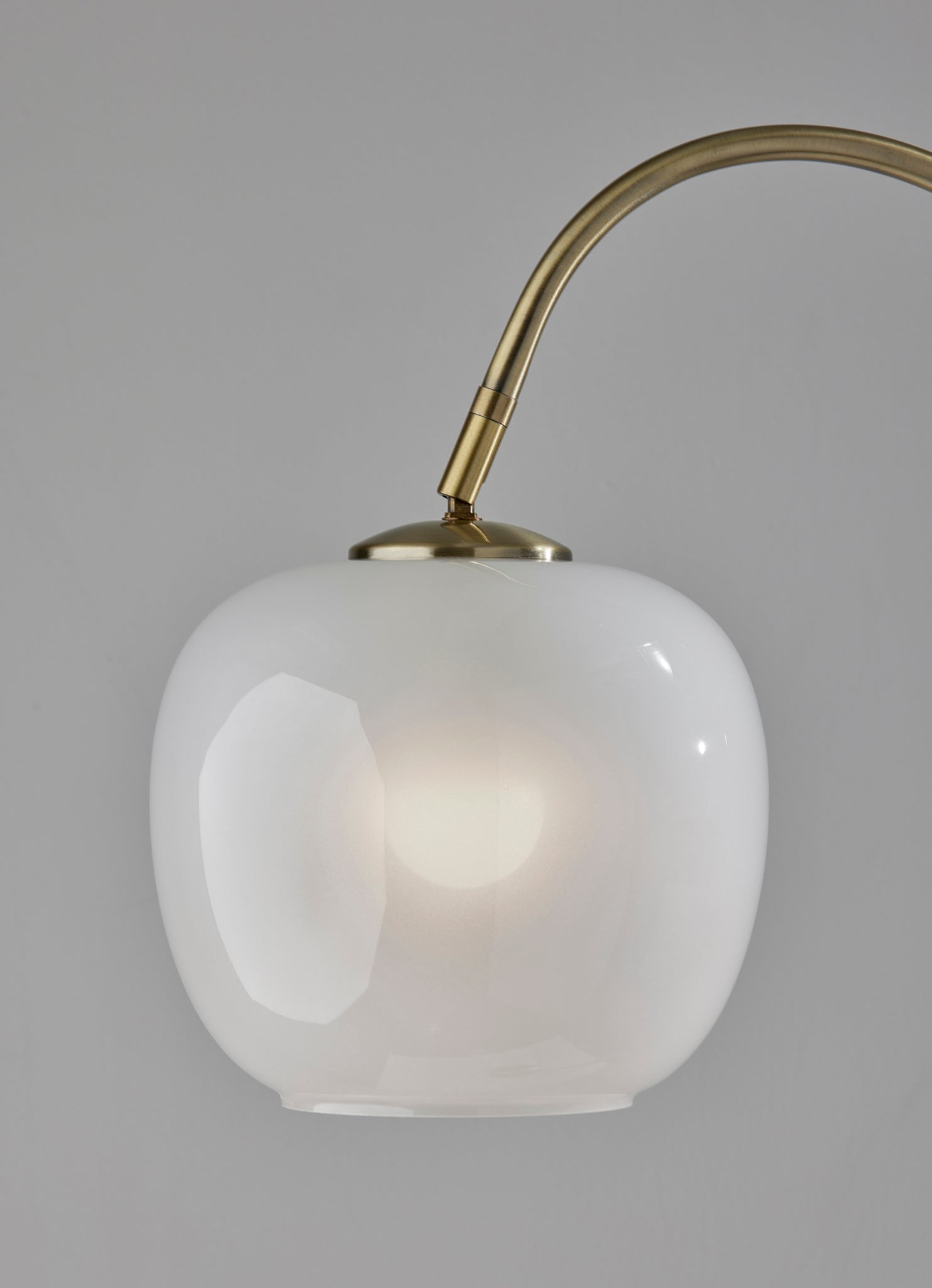 Magnolia Floor Lamp Model 3949-21 Brass-Lighting-DECOROLALA