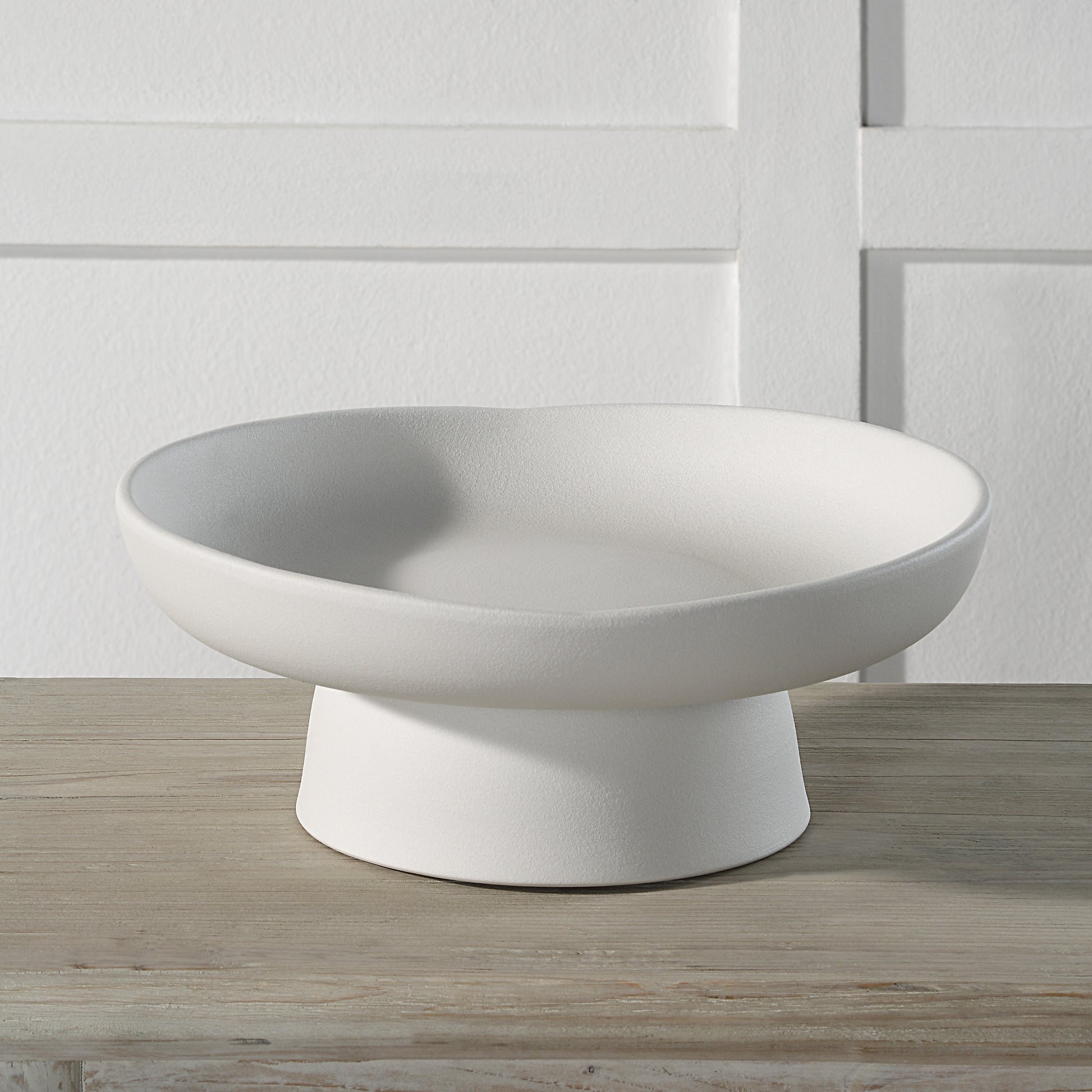 Malabo Indoor Porcelain Ceramic Bowl, Matte Off-White-Bowl-DECOROLALA
