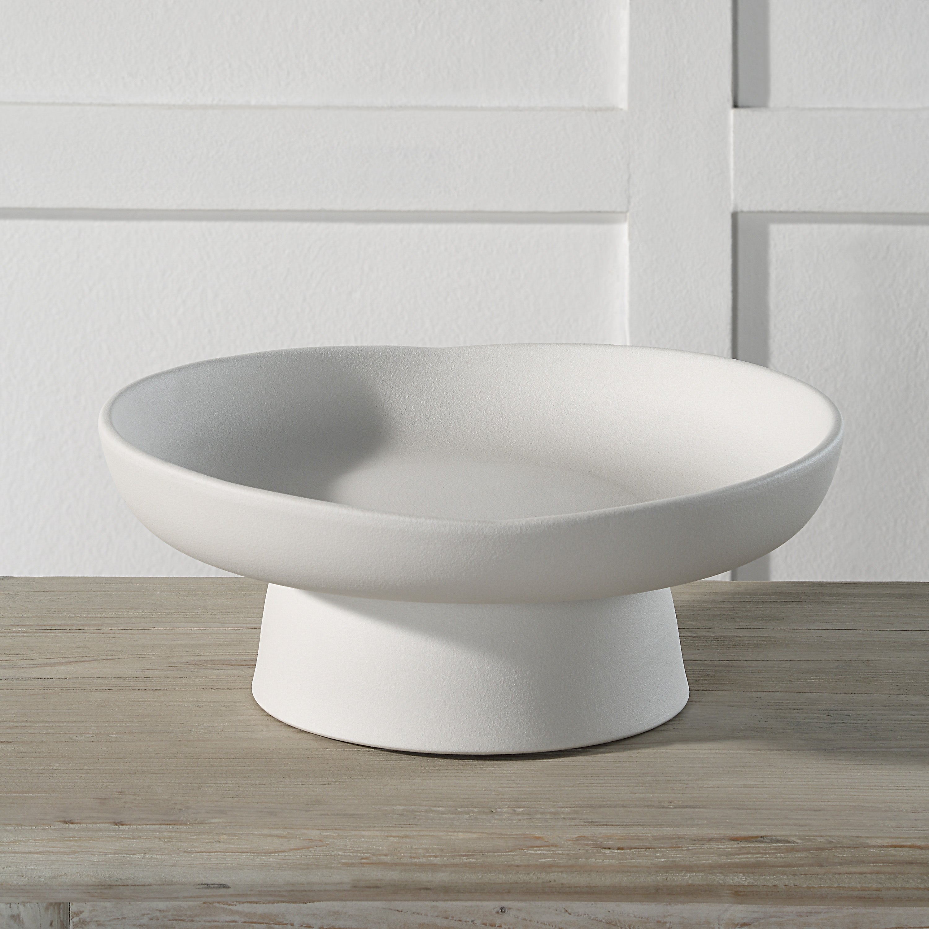 Malabo Indoor Porcelain Ceramic Bowl, Matte Off-White-Bowl-DECOROLALA
