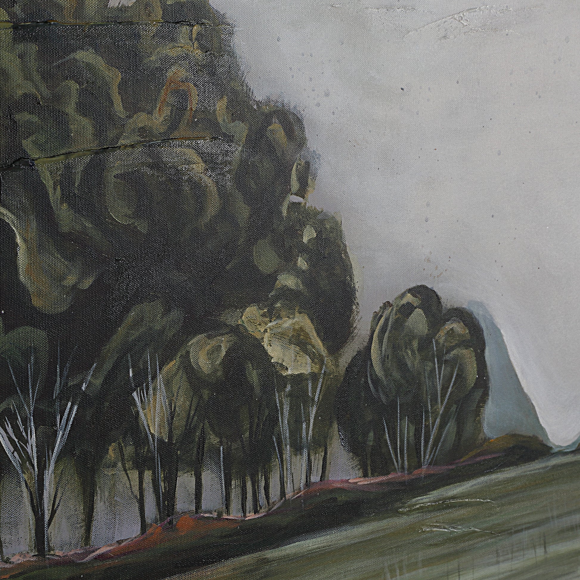 Malika 40" H x 70" W Canvas Art, Green-Canvas Art-DECOROLALA