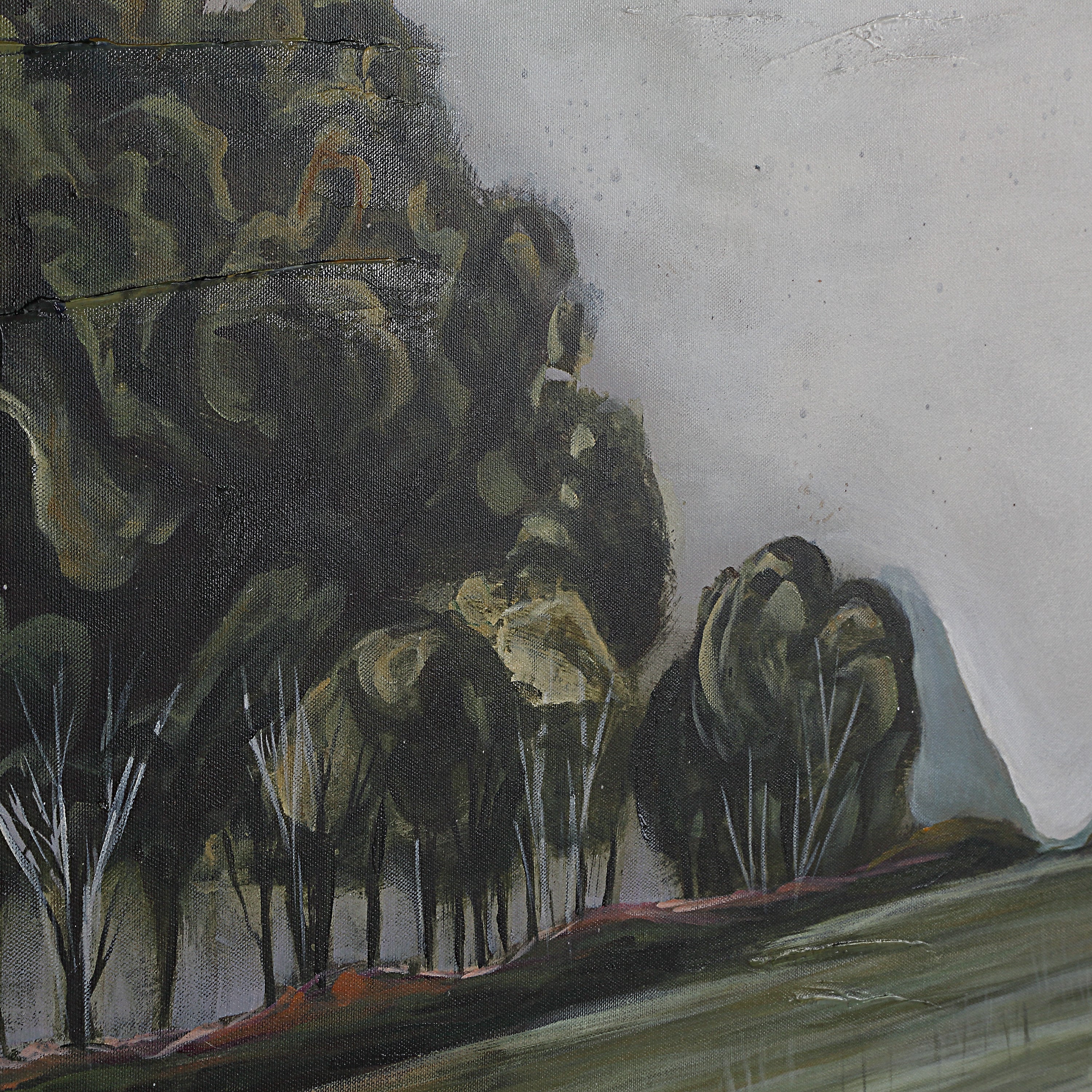 Malika 40" H x 70" W Canvas Art, Green-Canvas Art-DECOROLALA