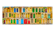 Maltese Doors Canvas 72x24 Gold Finish Wall Art-Wall Art-DECOROLALA