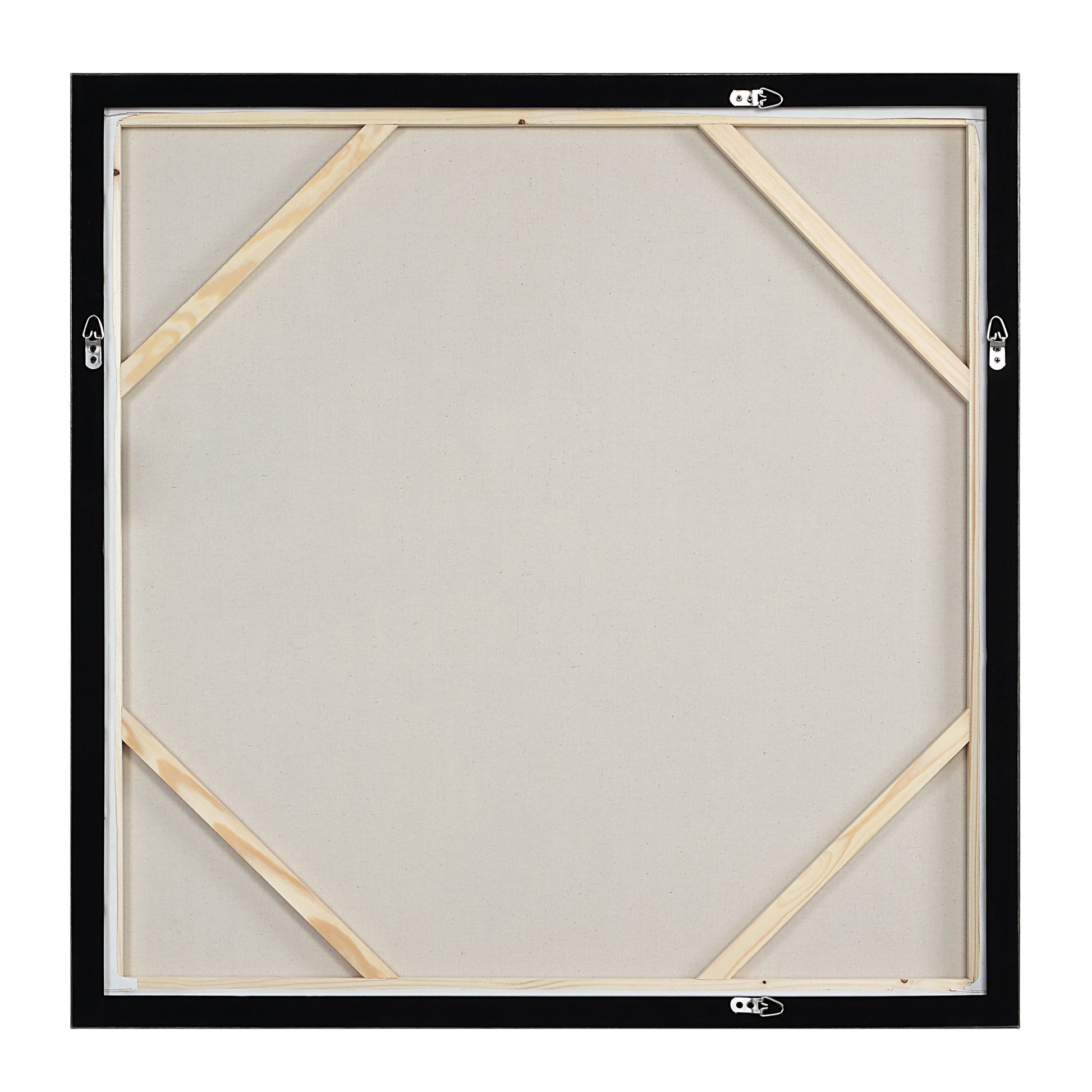 Malva 40" H x 40" W Canvas Art, Beige-Canvas Art-DECOROLALA