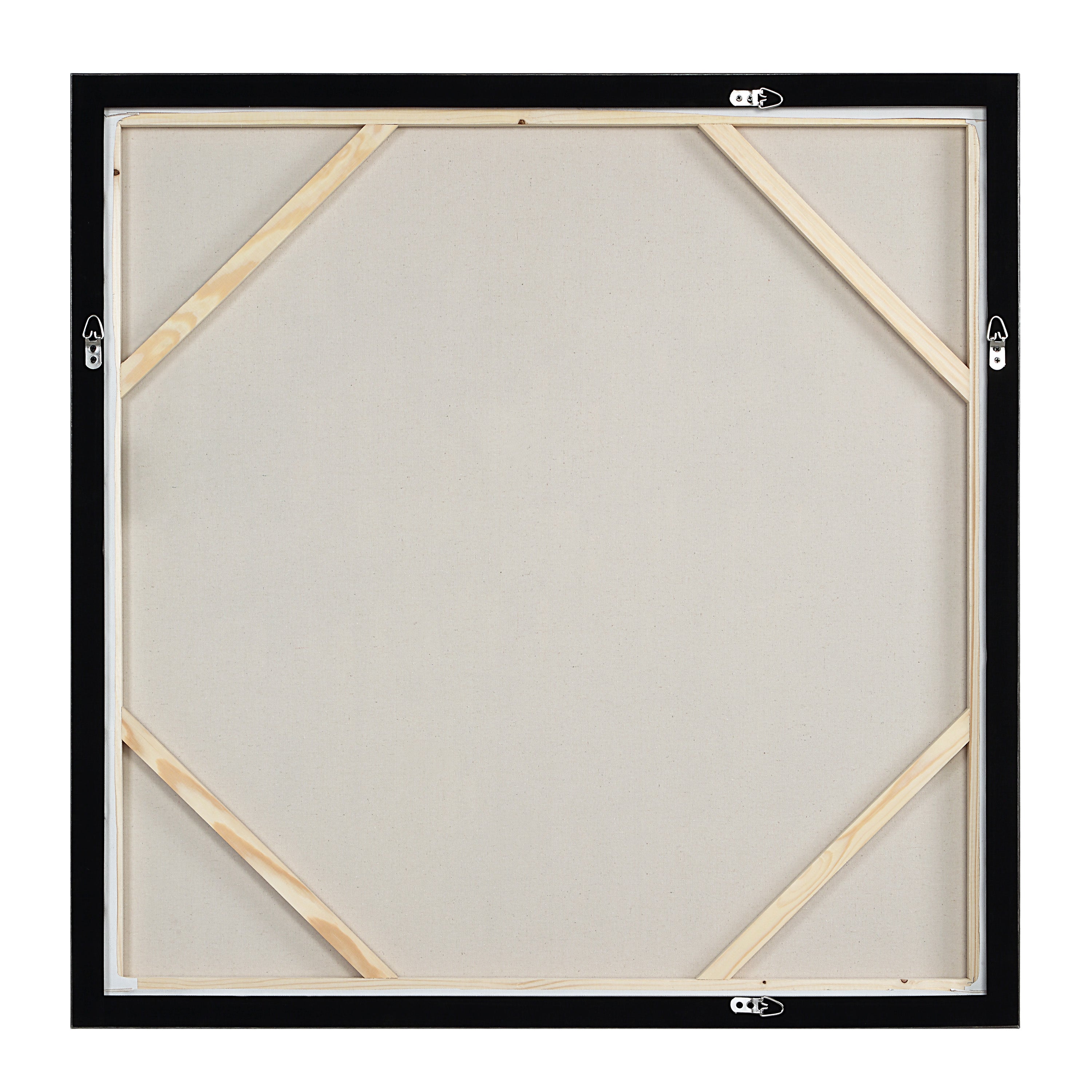 Malva 40" H x 40" W Canvas Art, Beige-Canvas Art-DECOROLALA